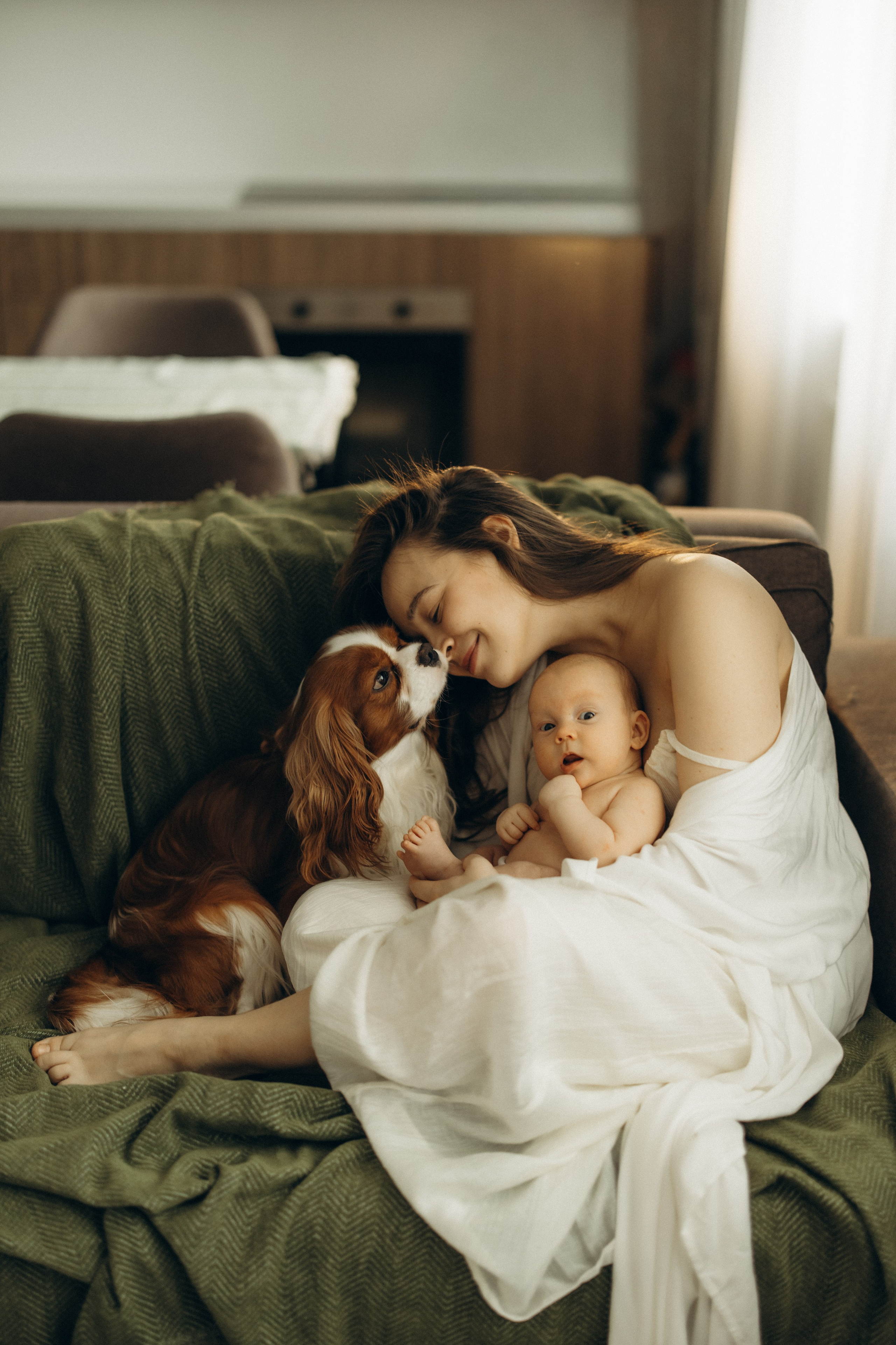 Аня, Ефим, Лимон. Семейный фотограф Оля Гладченко