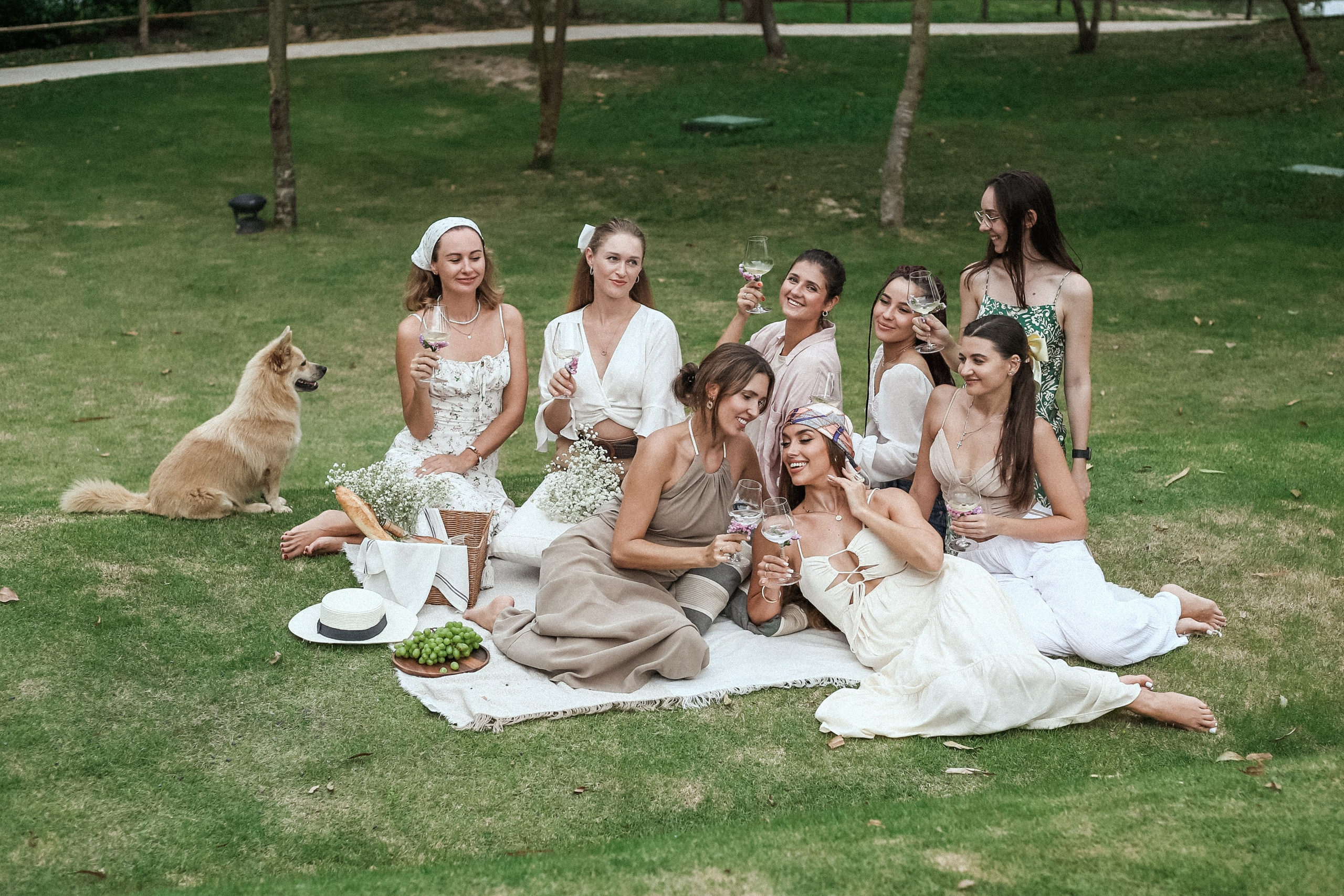 Винный Девичник в стиле Прованс. Фотограф и видеограф Анна Домашенко
