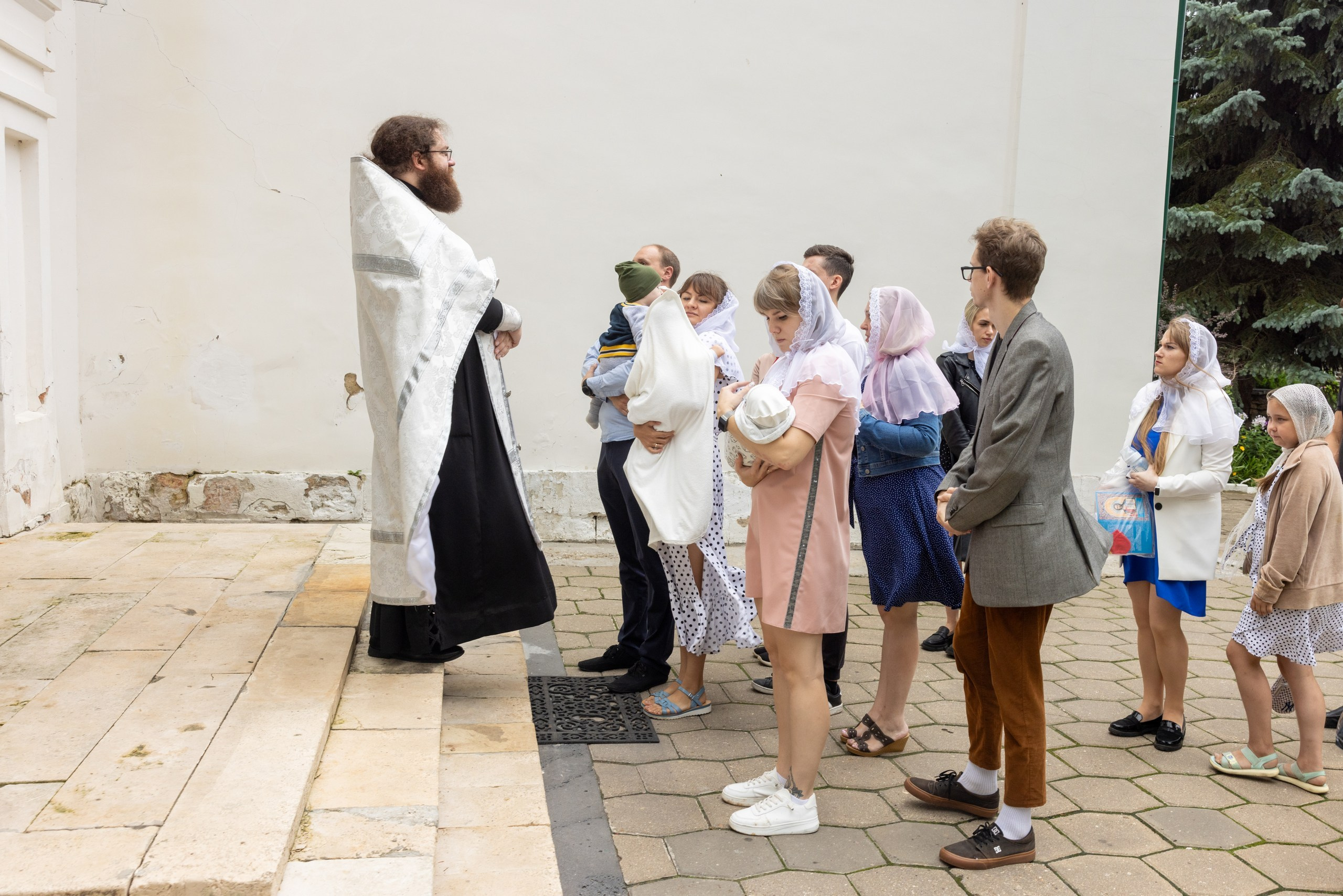 Образец репортажа крещения оригиналы, без искажений, без вспышки, светосильная оптика!. Фотограф в Туле Крупский АнДРей. Фотостудия «КАДР71» в Туле