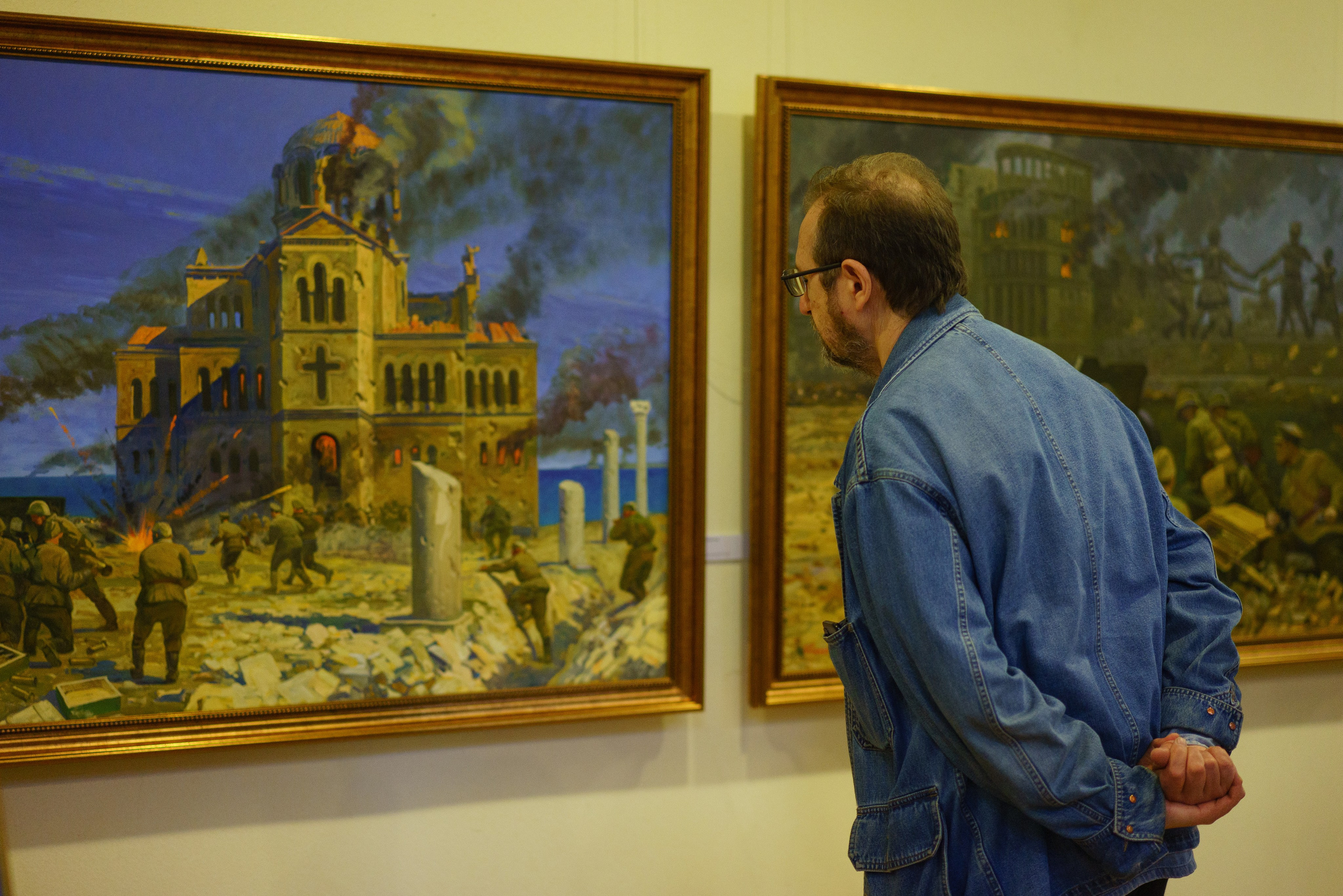 художник Андрей Сибирский, военный художник, Андрей Вениаминович Сибирский, Бёхово, Поленово творчество, выставка