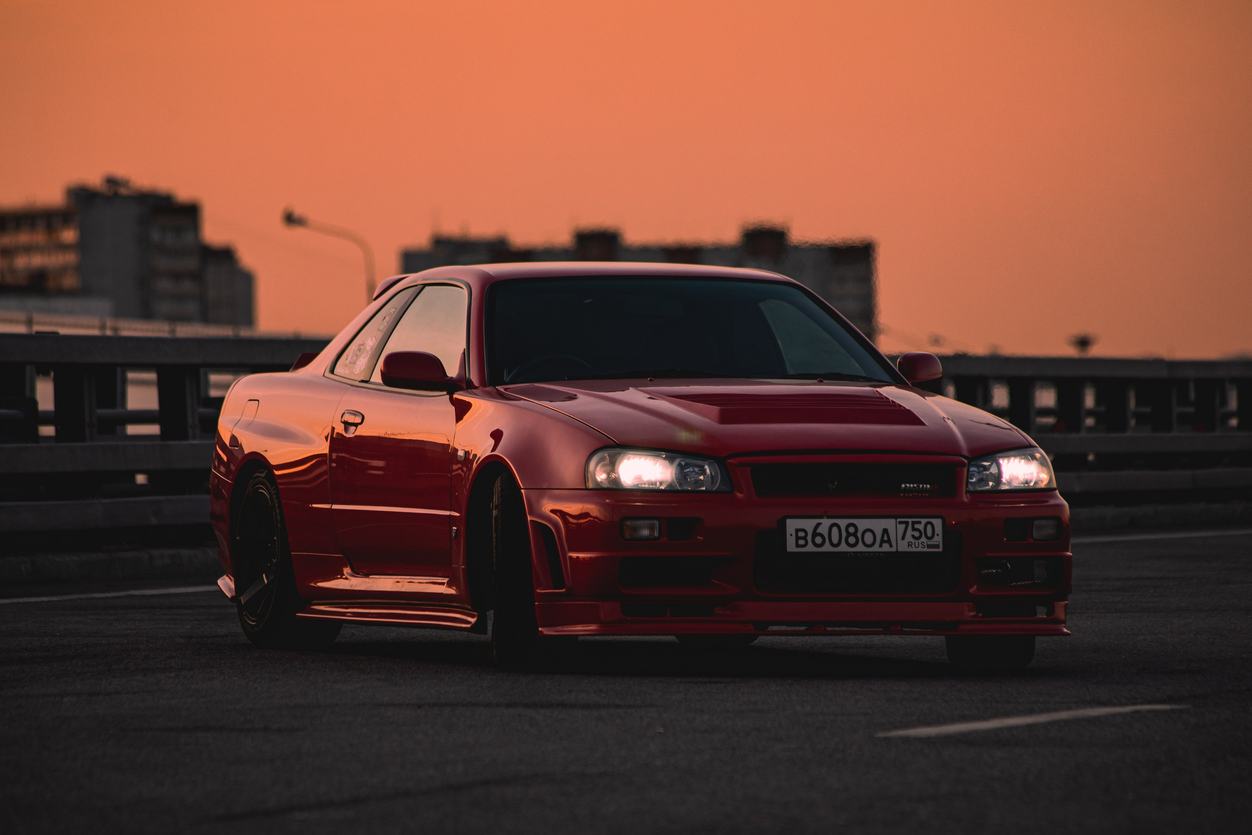 Nissan Skyline. Спортивный фотограф — Никита
