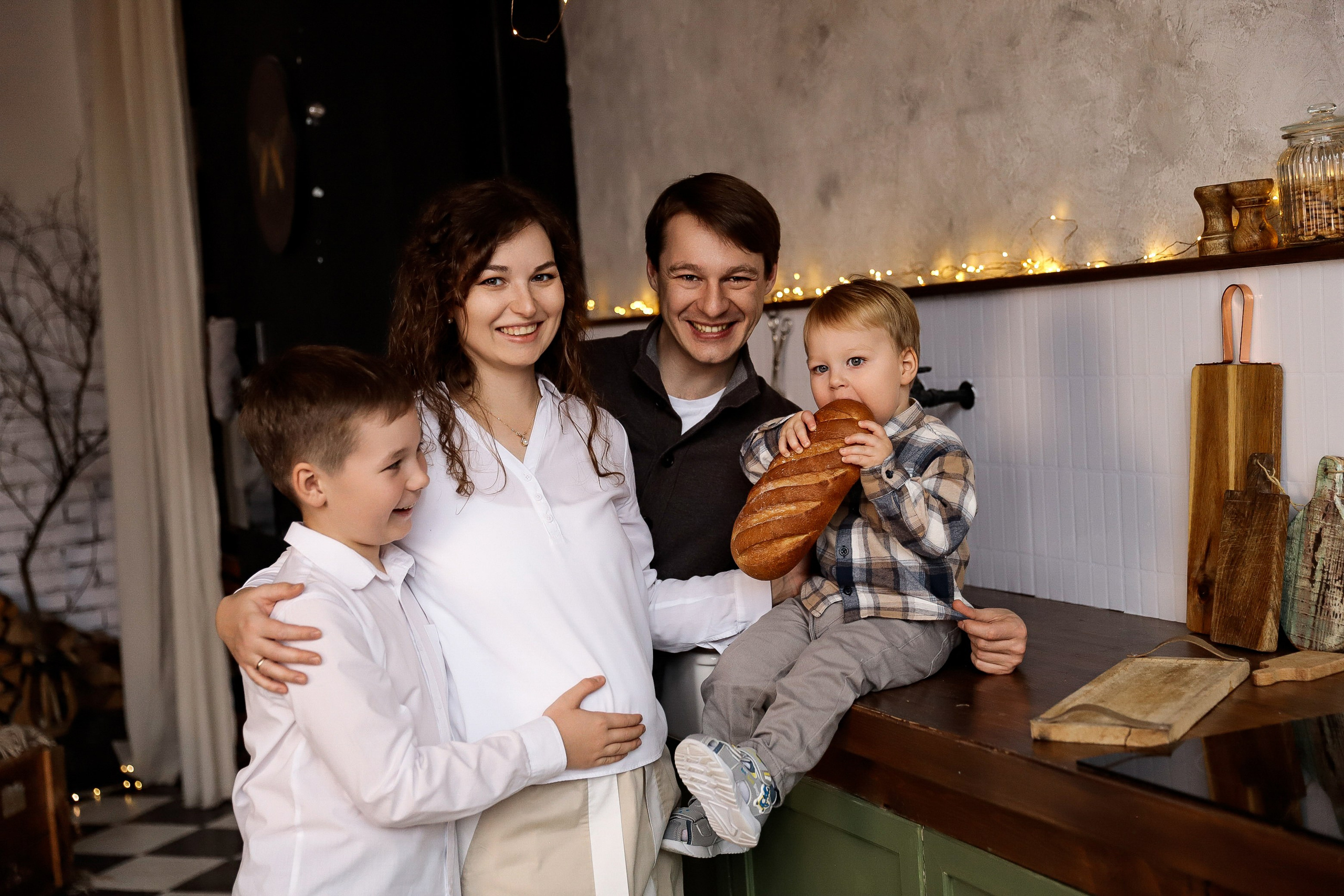 Елена, Василий, Евгений и Матвей. Семейный фотограф в Екатеринбурге и Красноуфимске Евгения Лягаева