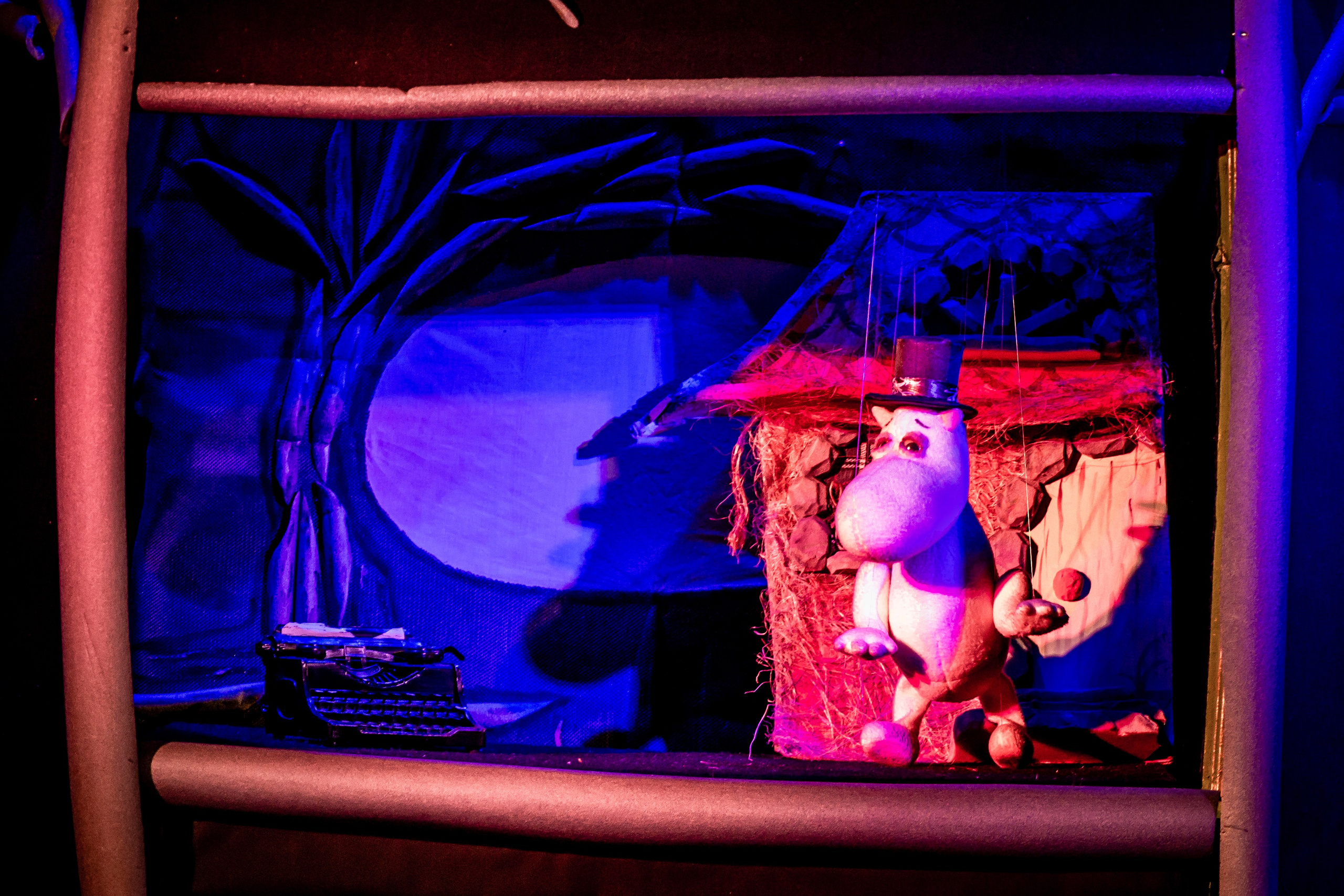 Мумитроли и большое наводнение спектакль театра Саквояж. Фотограф в Сочи Юрий Шептаев