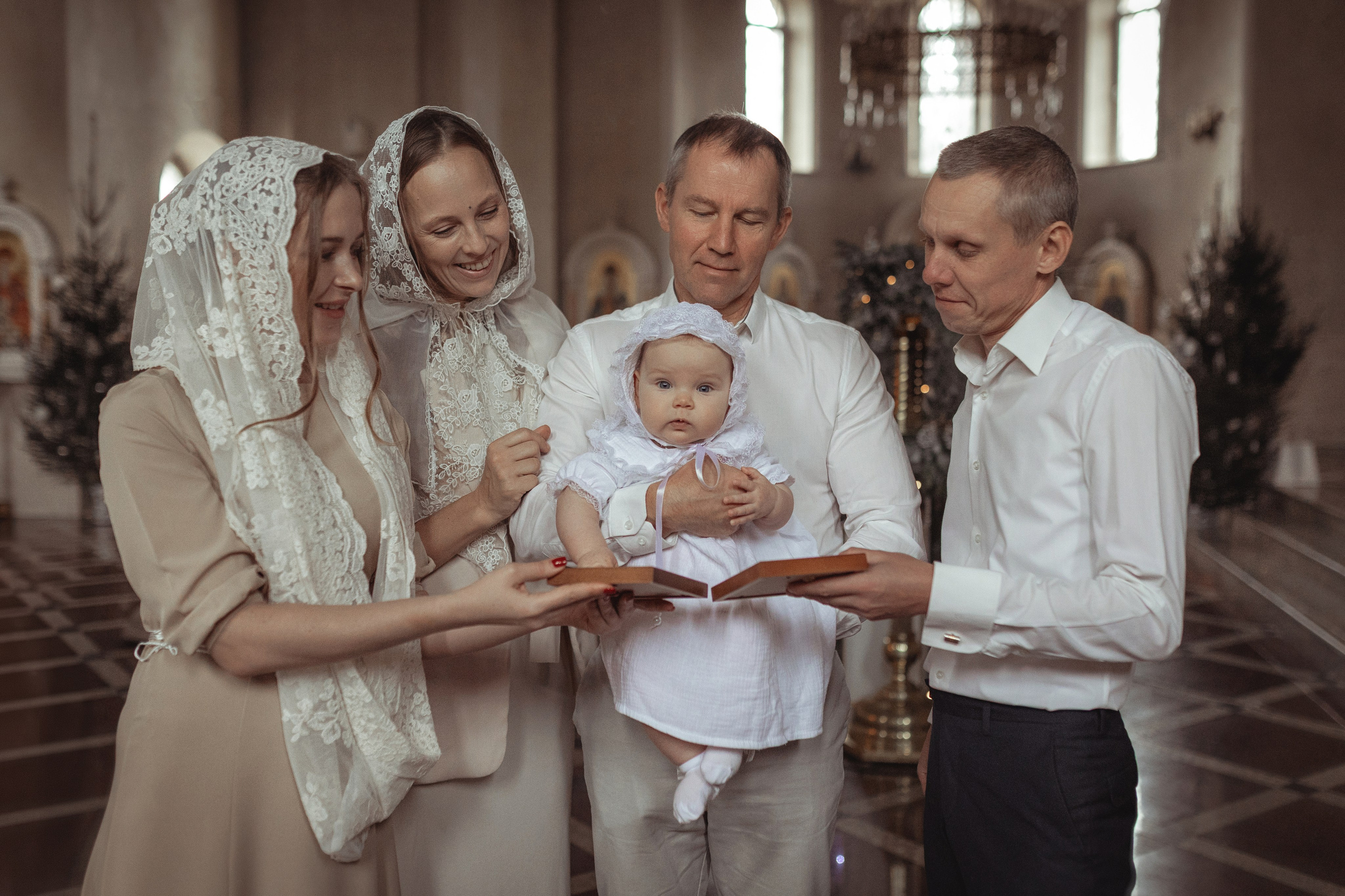 Таинство Крещение Ксении. Храм Александра Невского. Славянск н/К. Фотограф на Крещение и Венчание Краснодарский край — Гранкина Юлия