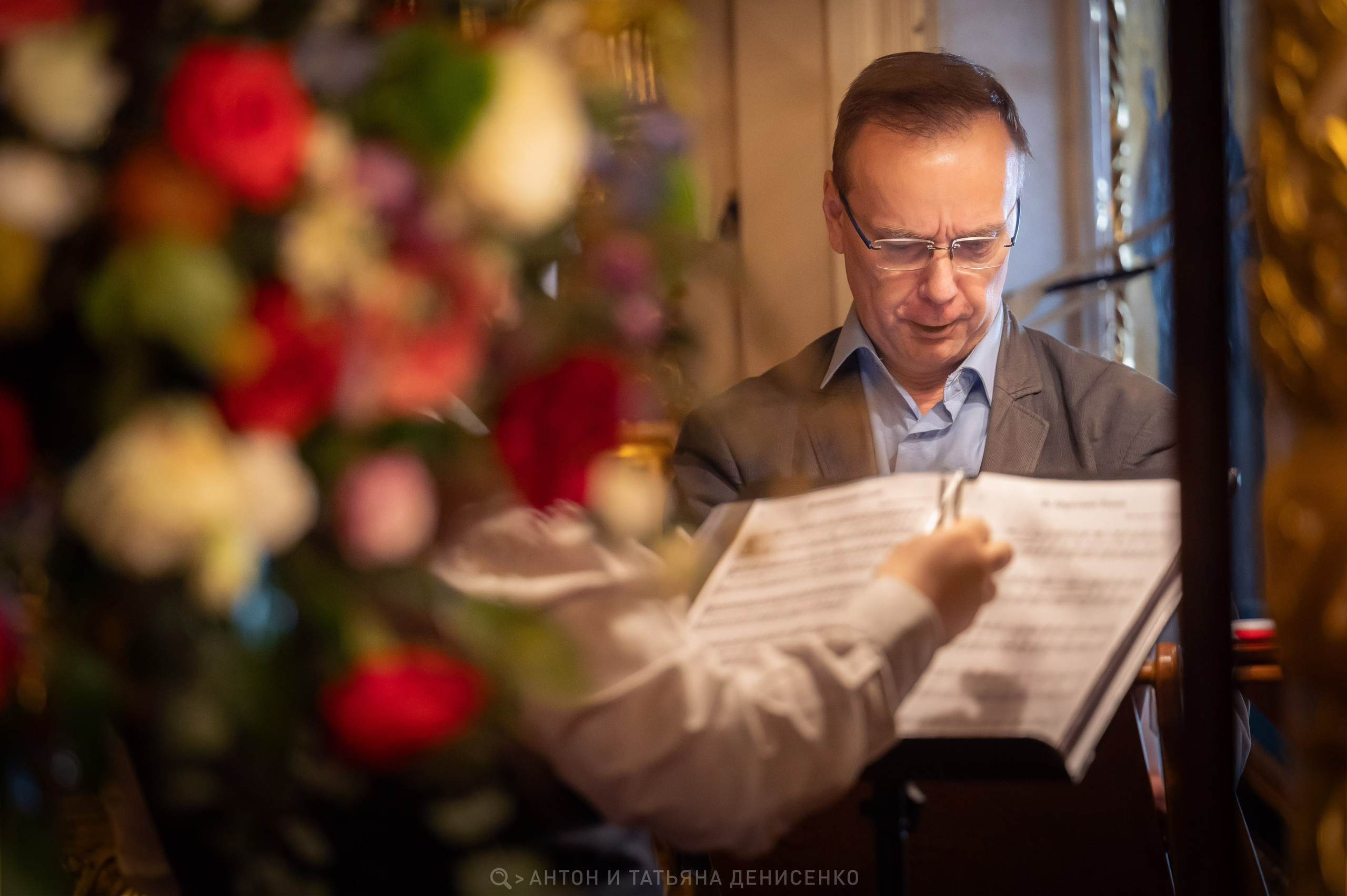 Храм Преображения Господня в Богородском. Антипасха. Антон и Татьяна Денисенко — В храме