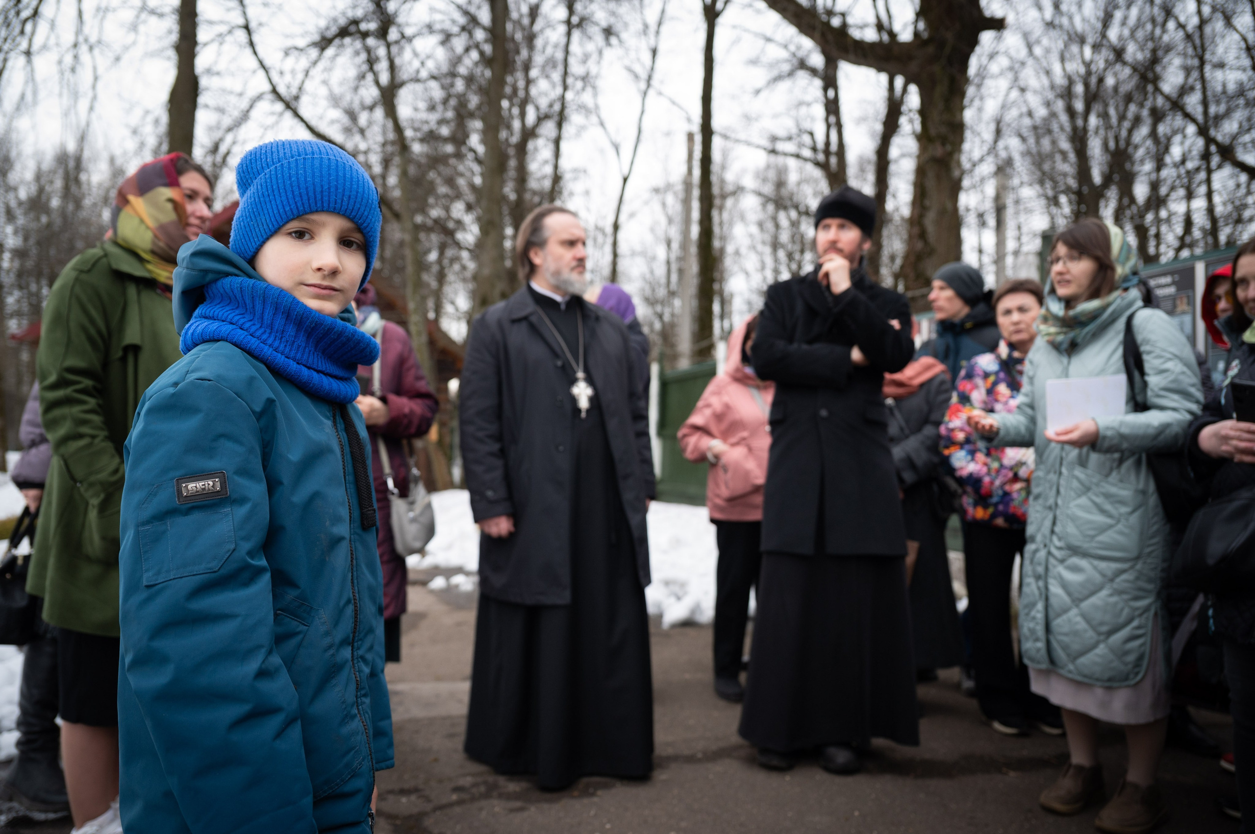 Паломническая поездка на Бутовский полигон. Антон и Татьяна Денисенко — В храме