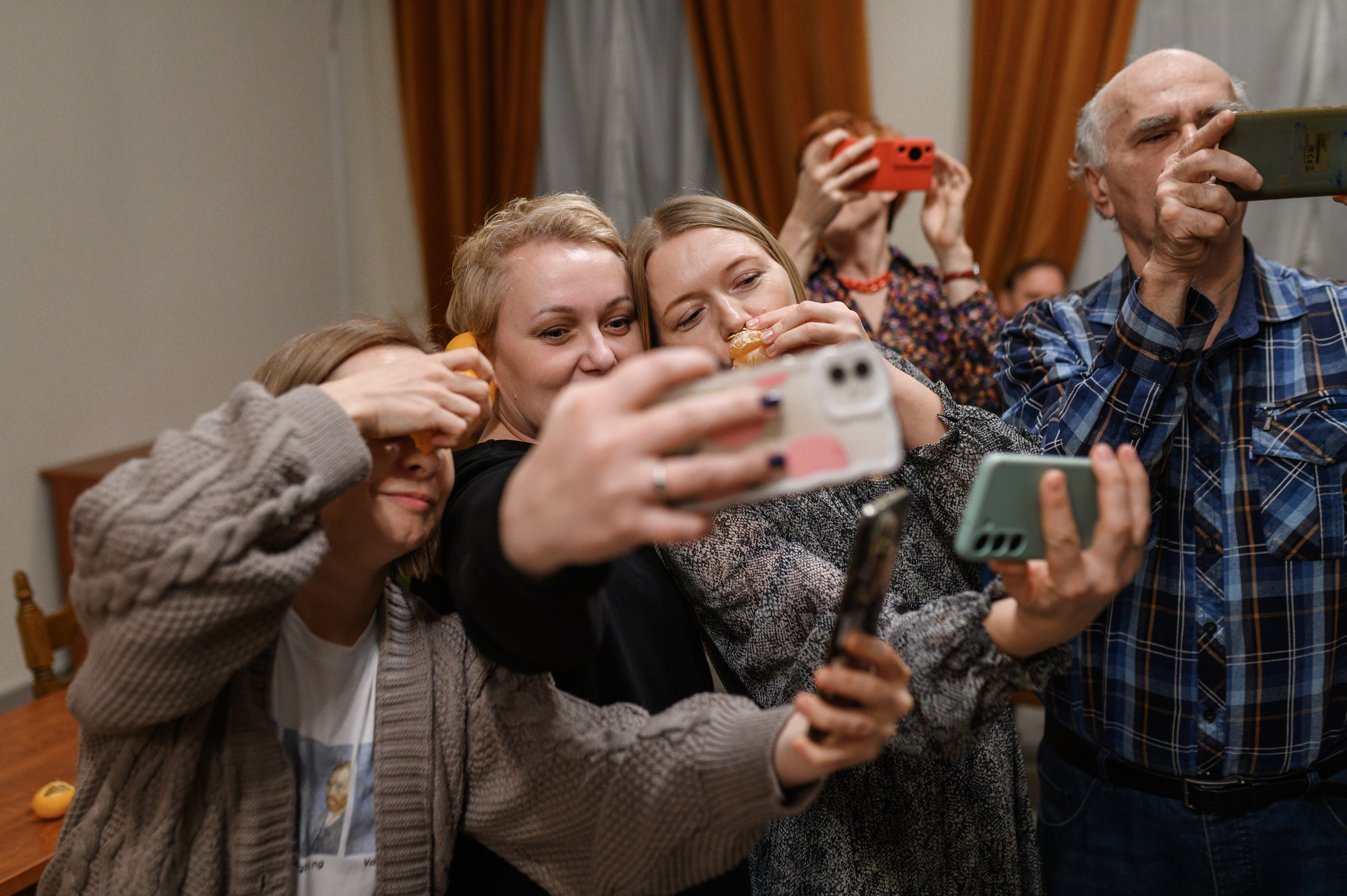 Новогодний корпоратив. Фотообъединение Самарского областного отделения Союза журналистов России