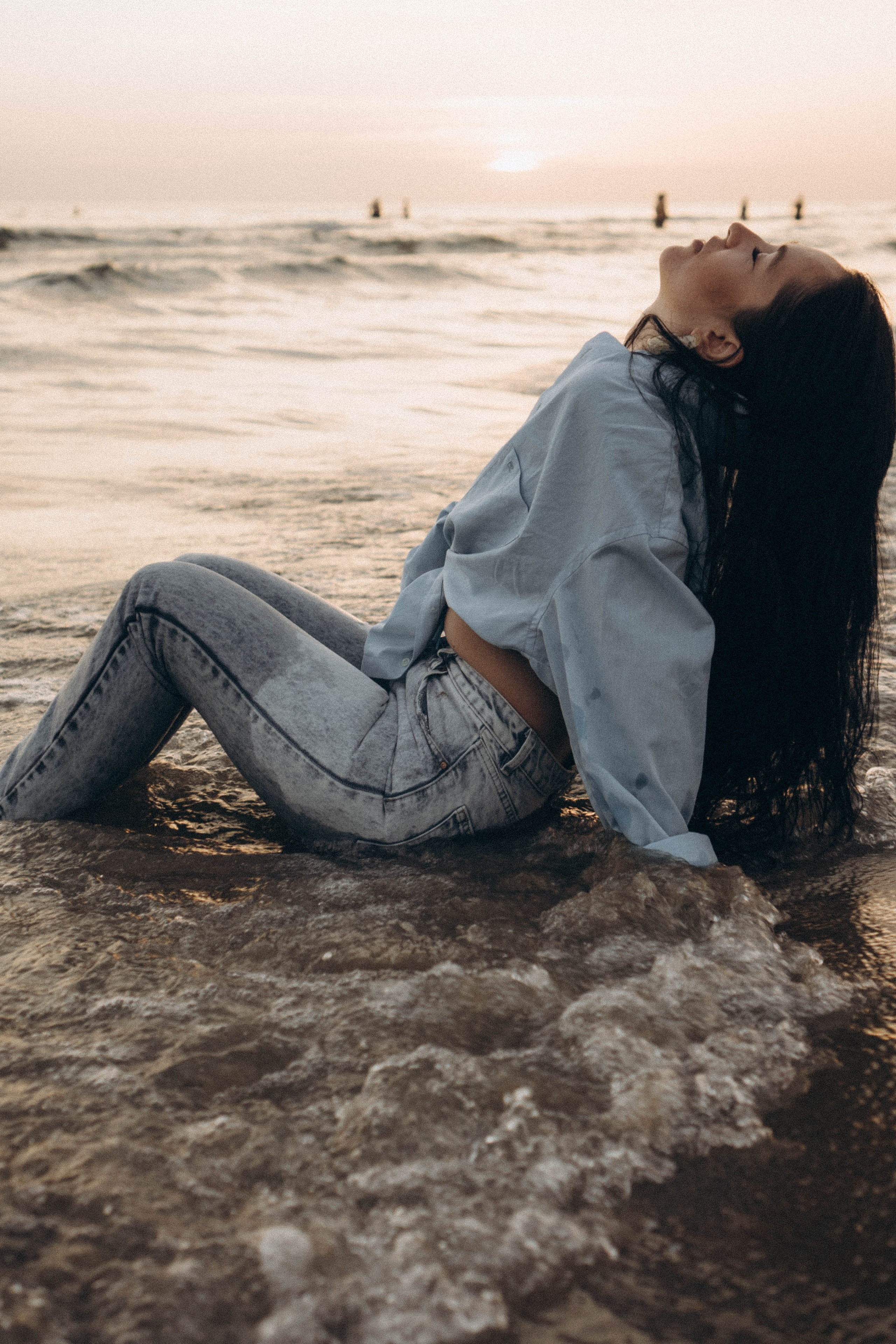 Июльский вечер на берегу черного моря. Профессиональный фотограф, Санкт-Петербург — Виктория Богомолова