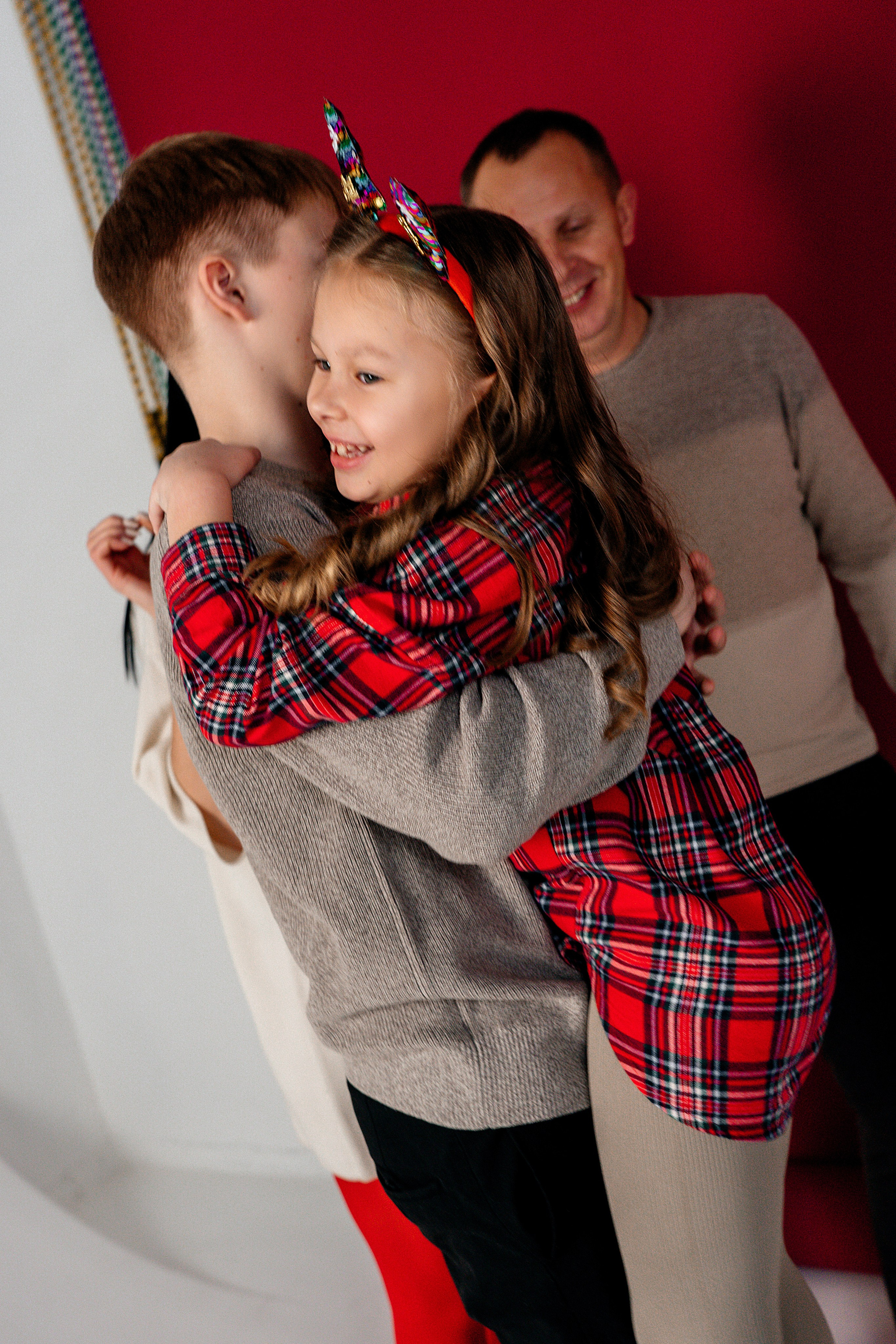 Новогодняя семейная история. Ваш семейный фотограф в Минске — Вика Трегубова