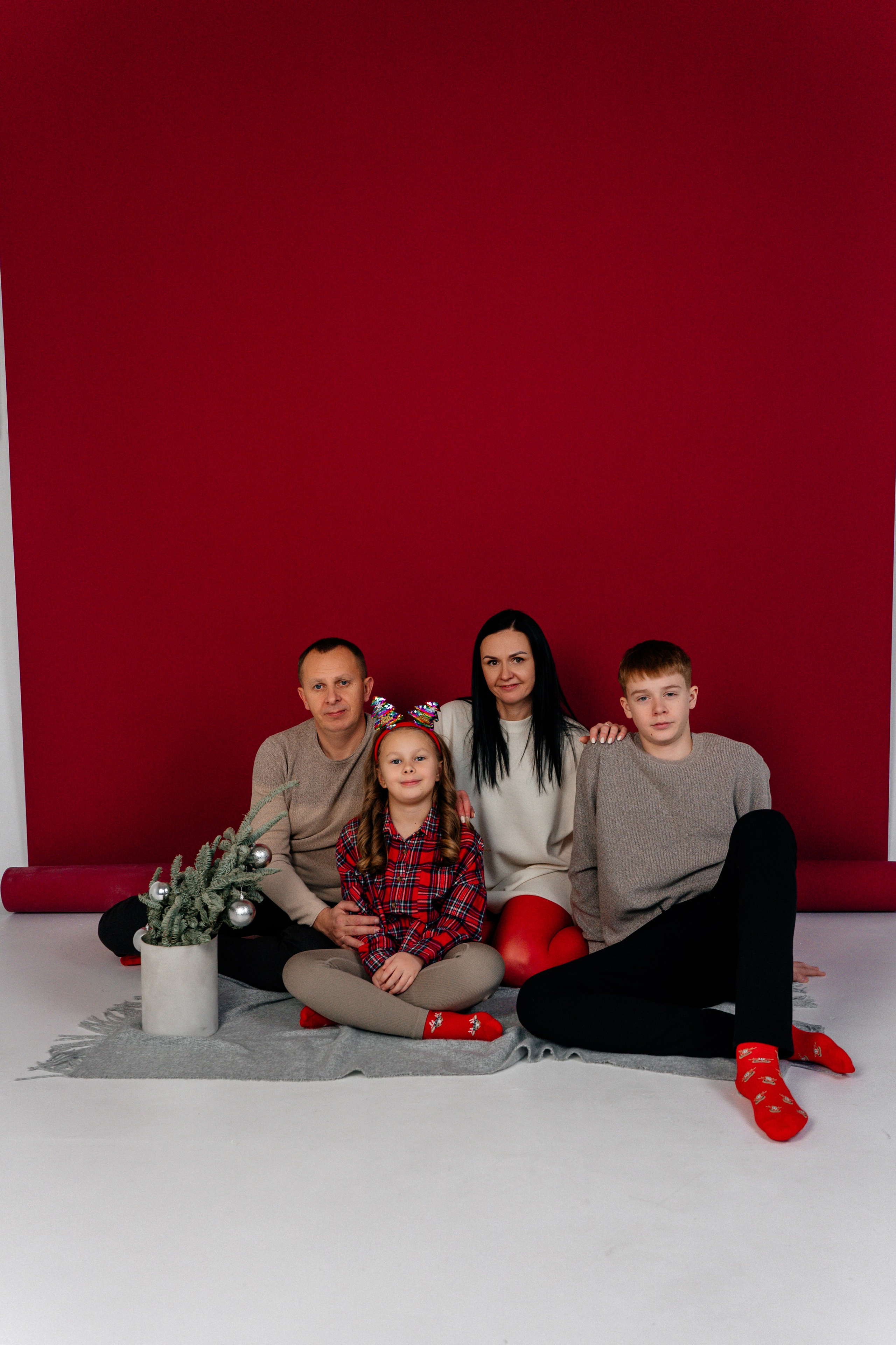 Новогодняя семейная история. Ваш семейный фотограф в Минске — Вика Трегубова