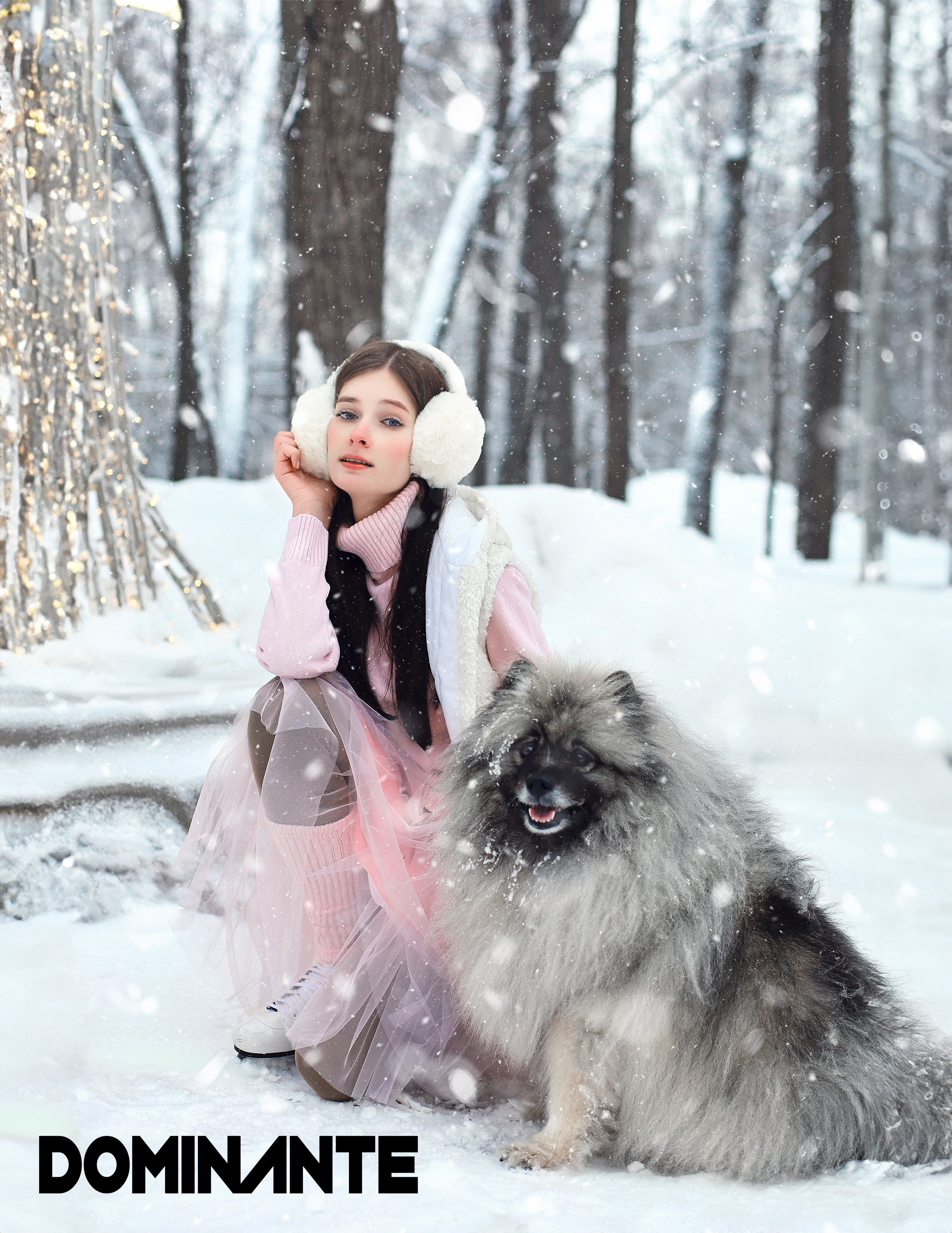 Девушка на льду. Фотограф в Смоленске Ася Польшина
