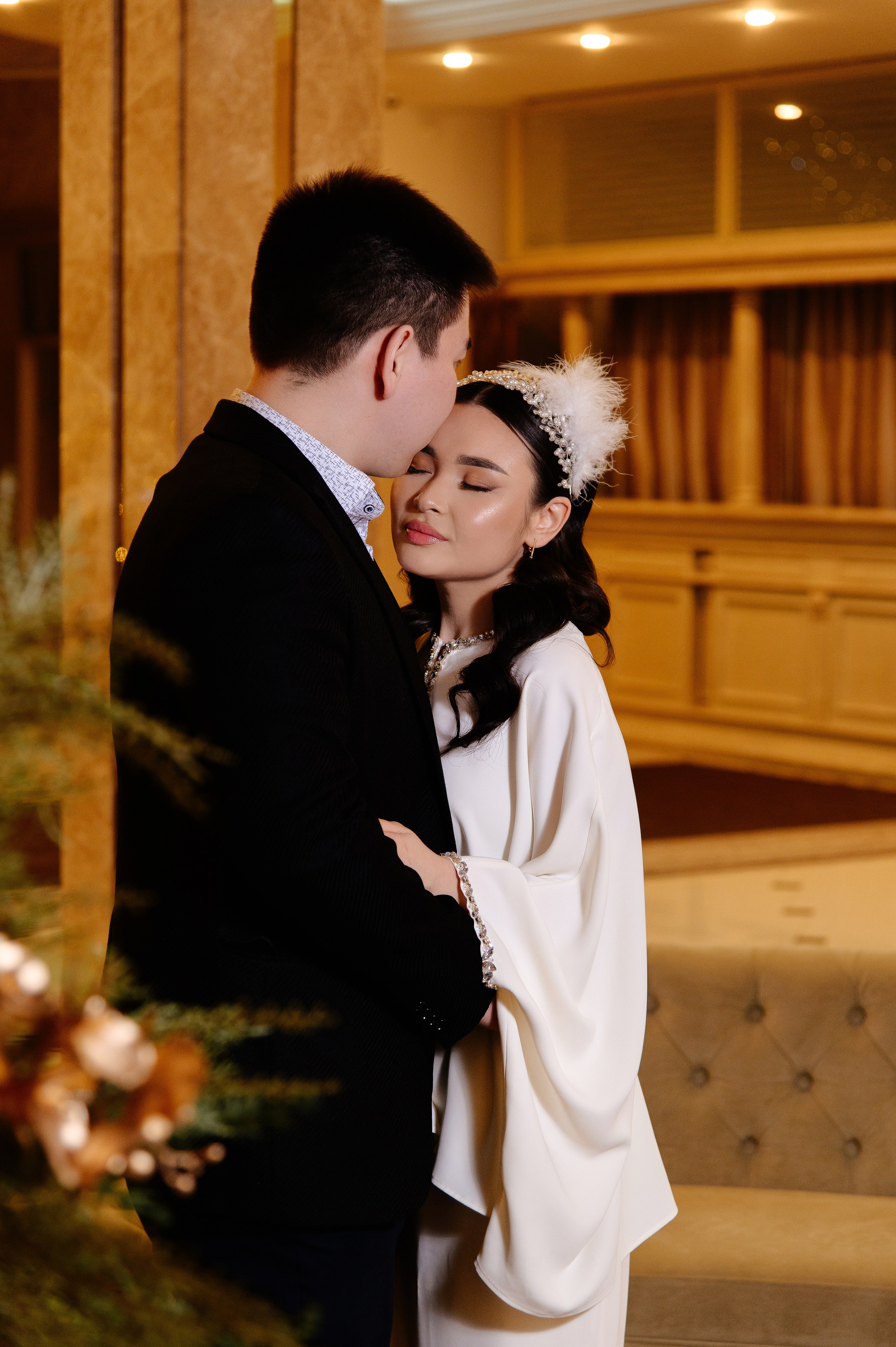 Камила — Сырга салу в Аристе (Караганда). Свадебный фотограф Караганда