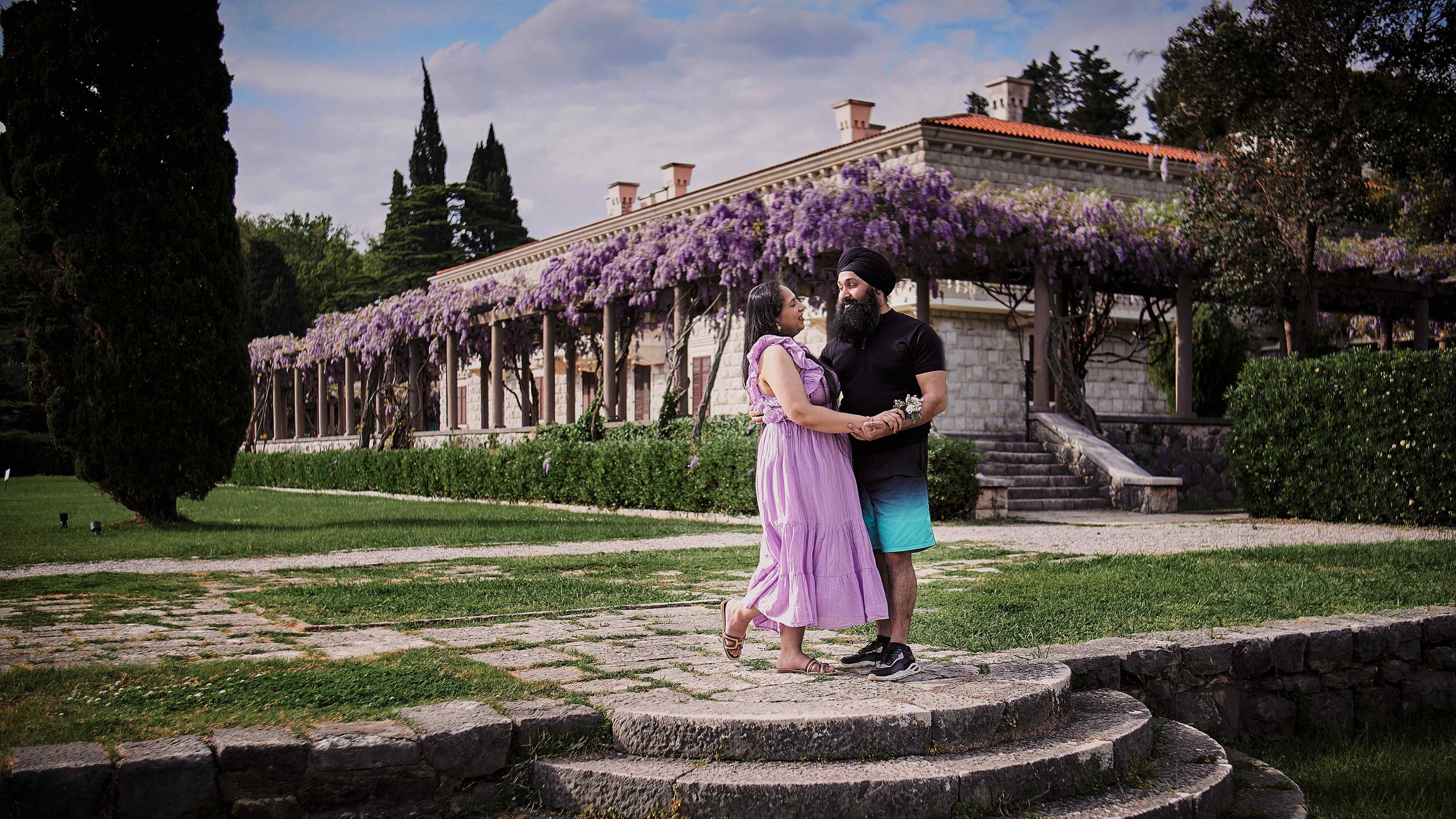 Фотограф в Черногории | Семейная фотосессия в Милочере и Свети Стефане