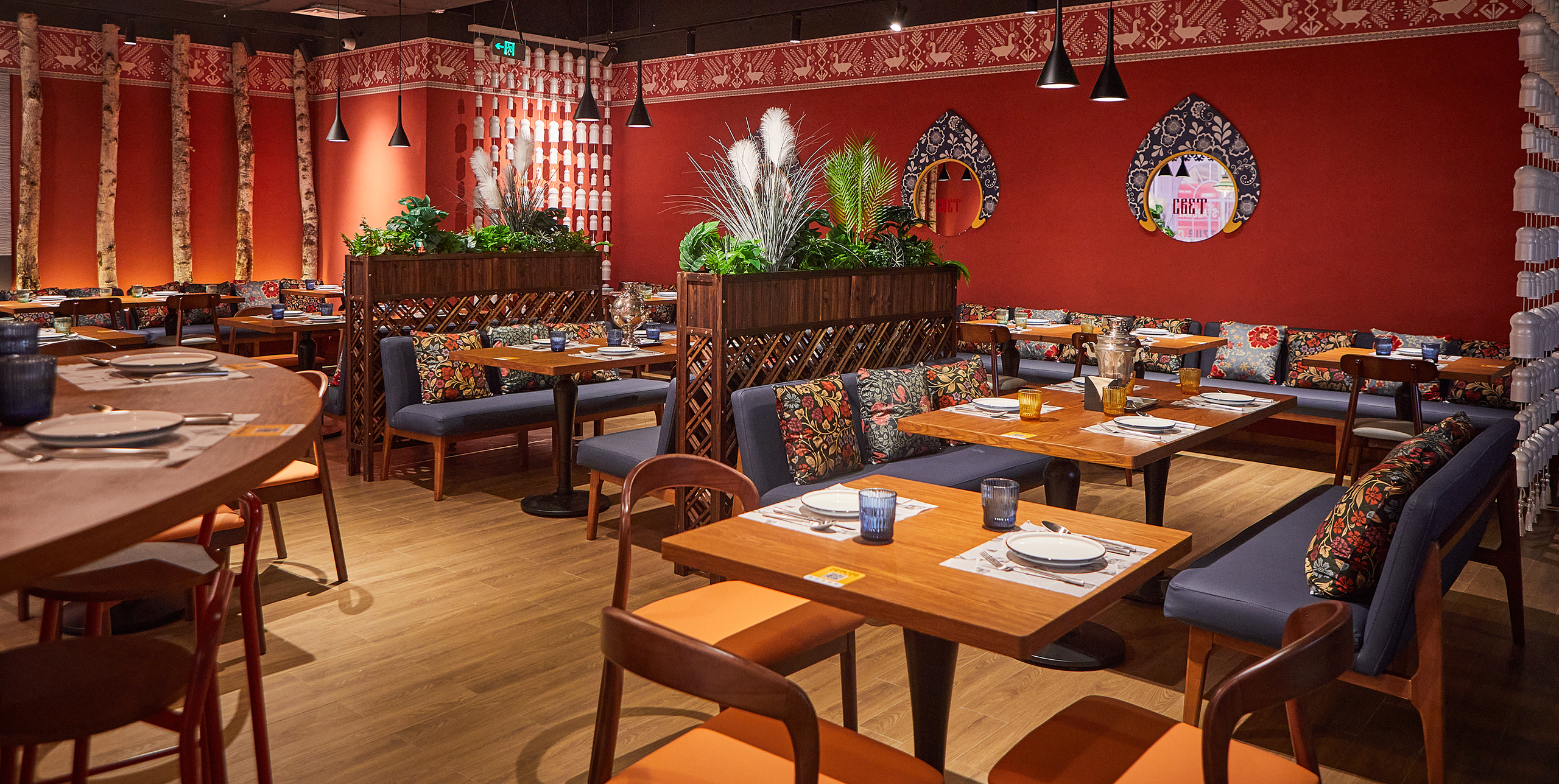 КУЛИЧКИ. Бистро русской кухни в Китае. Студия дизайна интерьеров