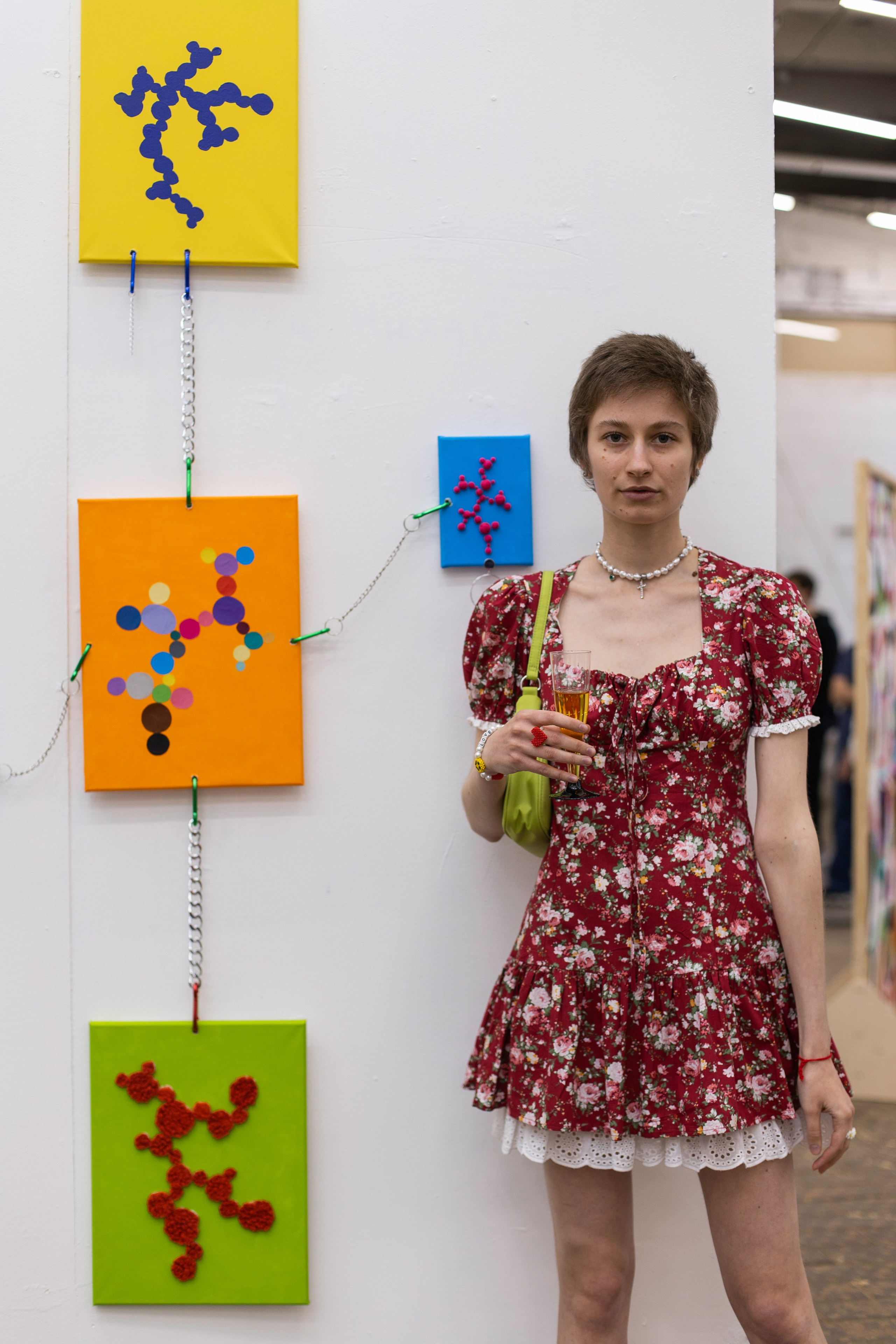 Открытие выставки пульсирующая материя. Фотограф в Москве Десятова Ксения