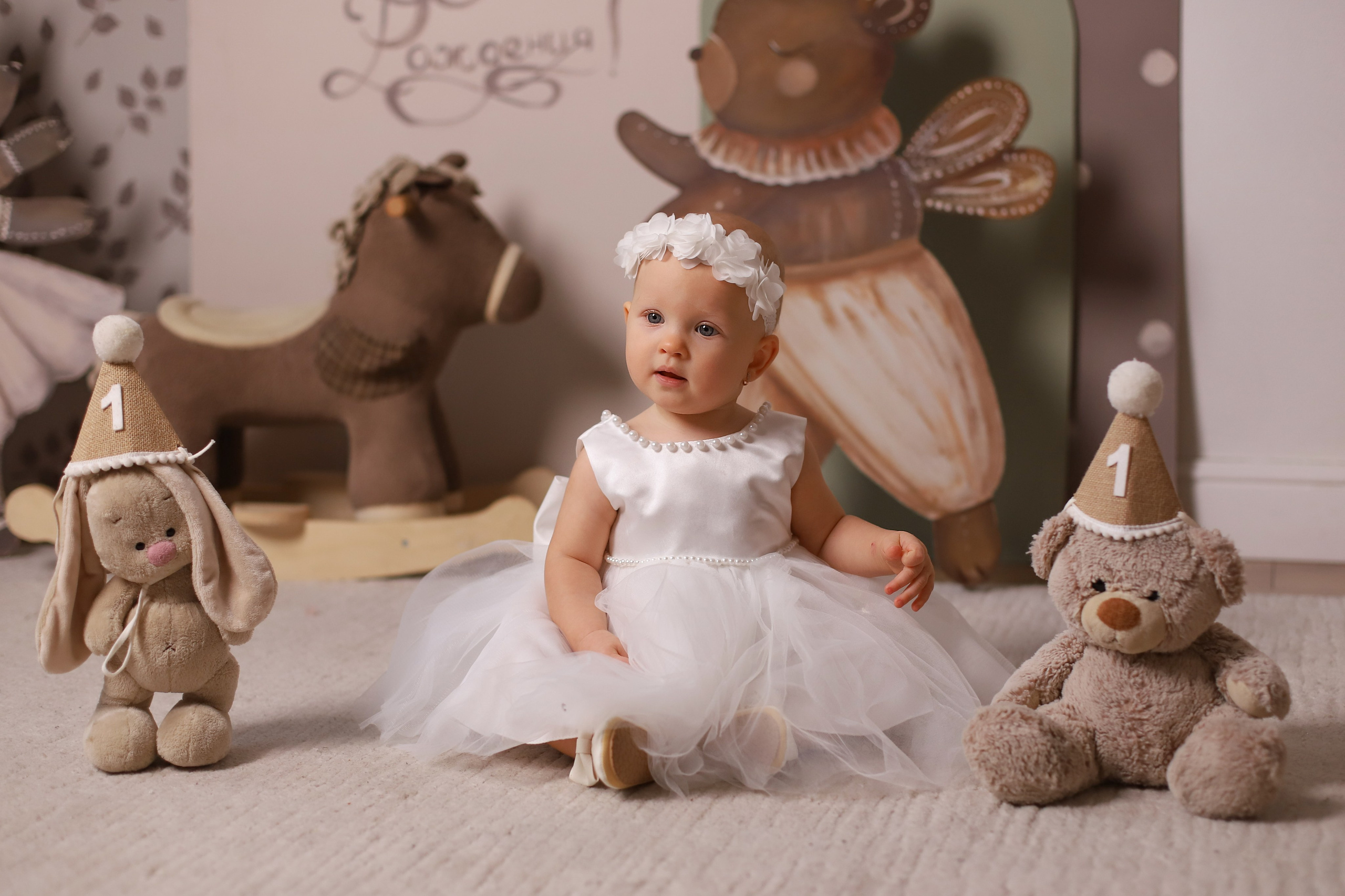 Годовасие /девочка. Фотограф в Москве Елена Дроботя