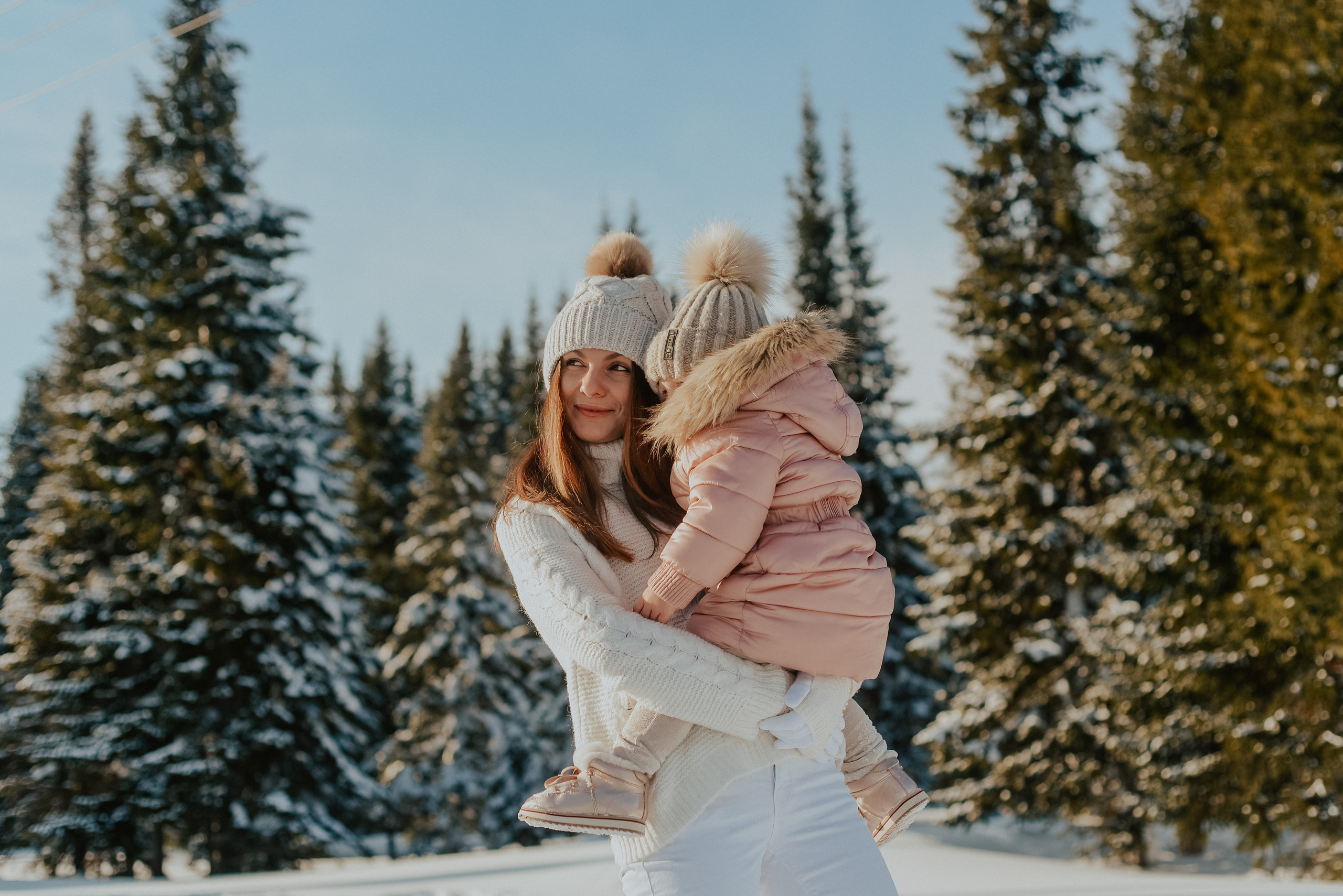 Семейная фотосессия в Шерегеше