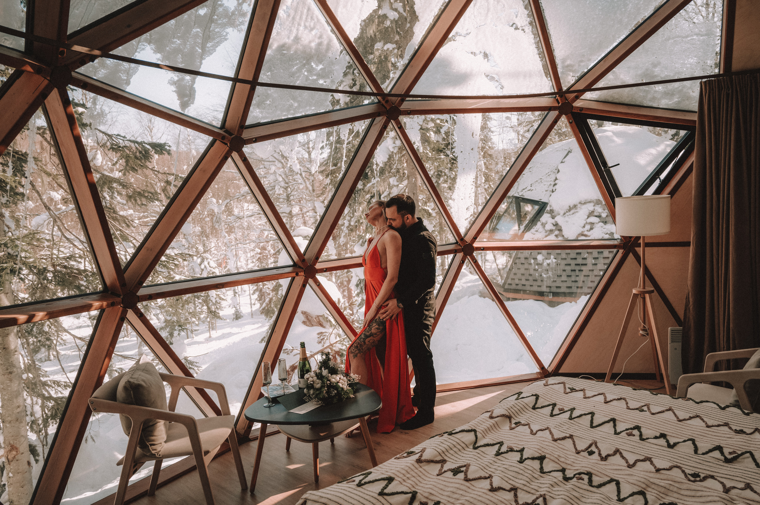 Love Story фотосессия в Шерегеше