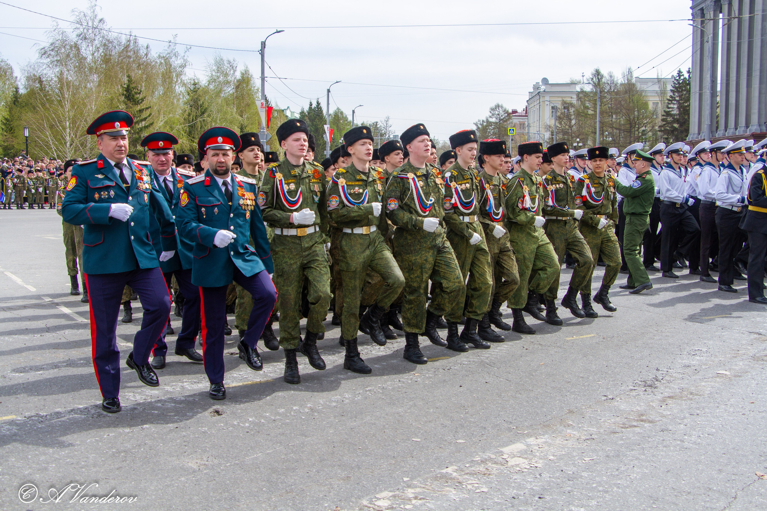 Парад Победы Омск 2024. Фотограф Омск | Александр Вандеров