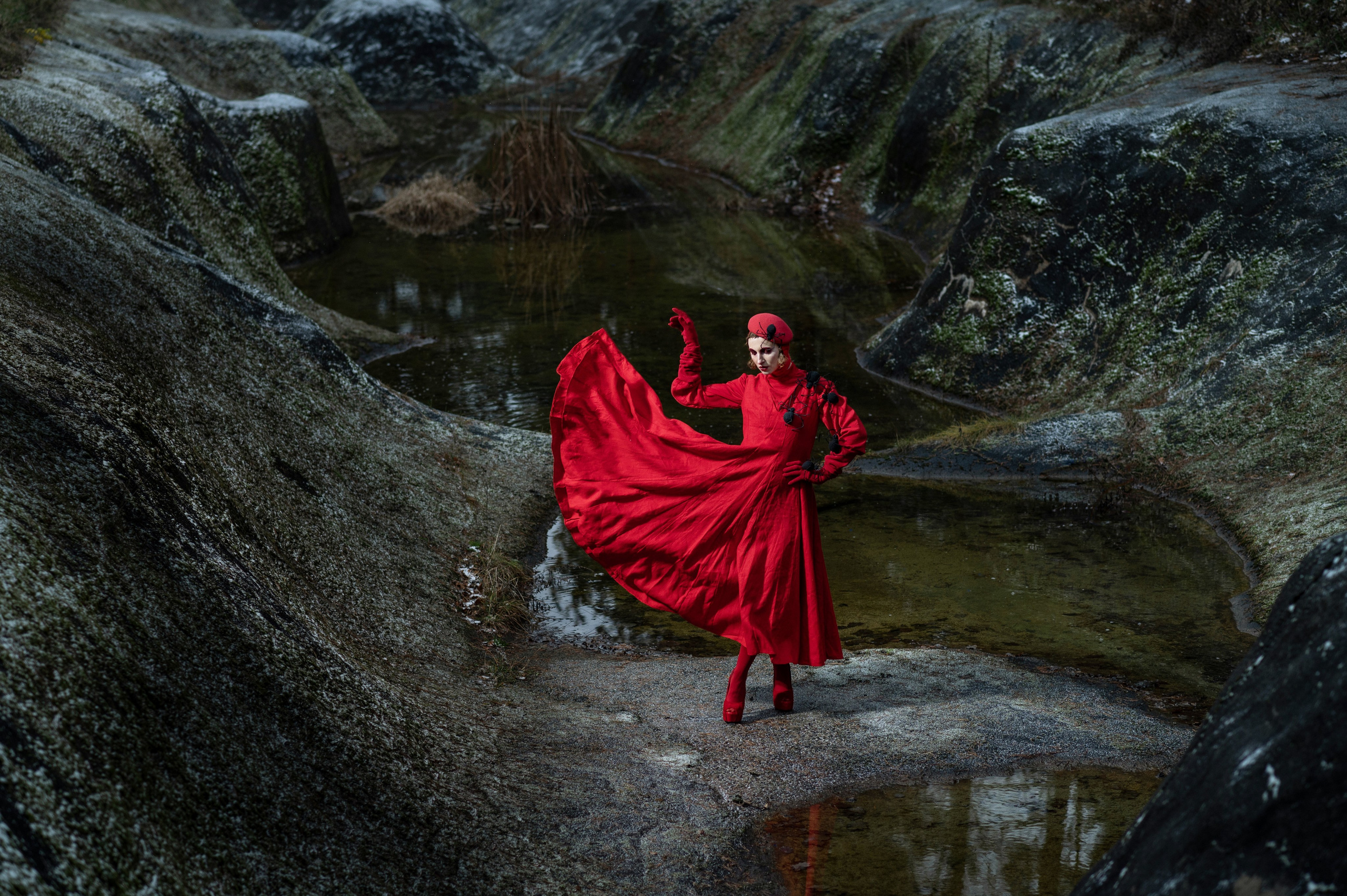 Spyder woman. Portrait photographer in Minsk Slava Potalakh