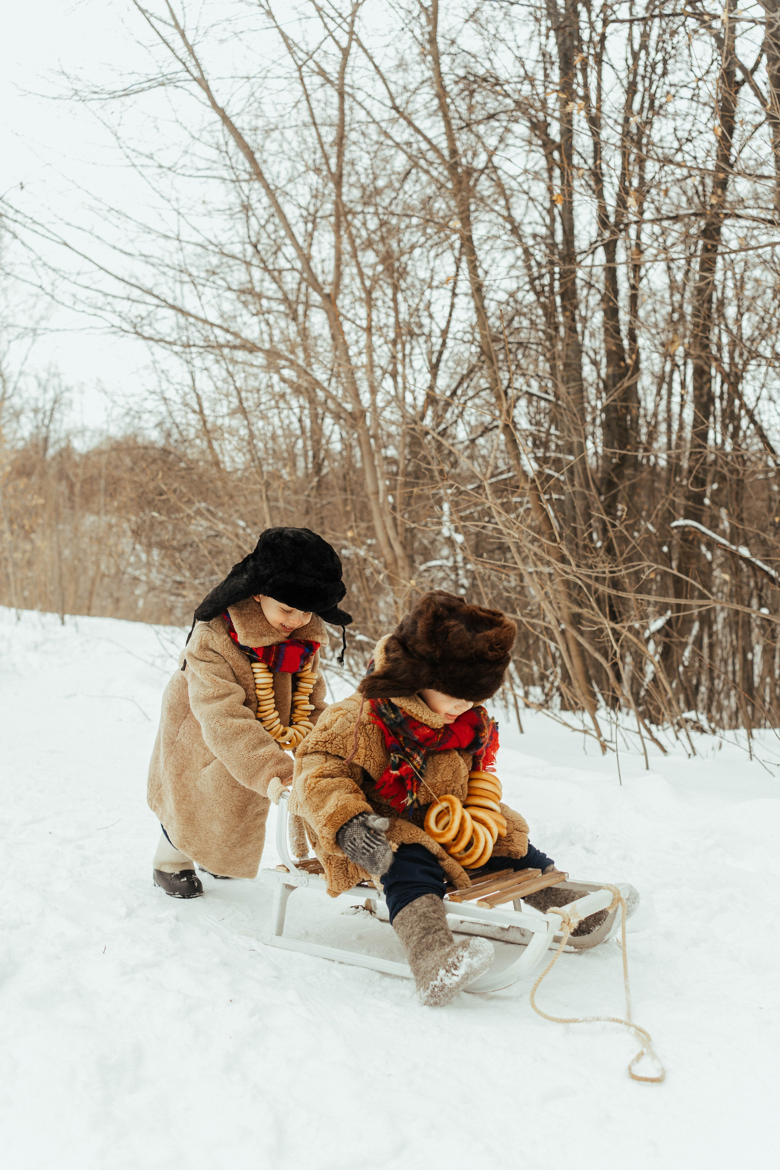 Фотопроект «Зимний лес». Семейный и детский фотограф новорожденных Ульяновск