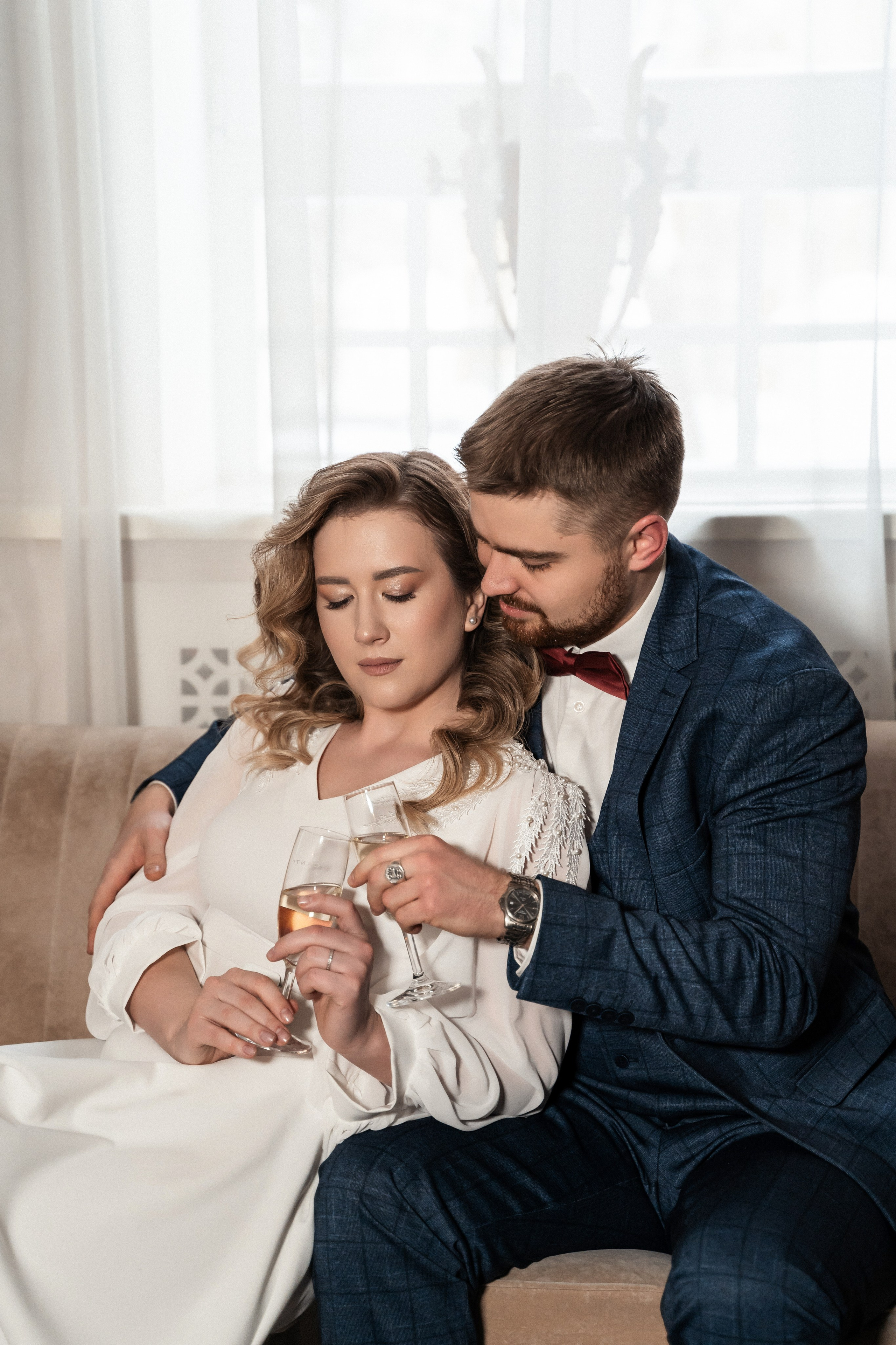 Лиза и Саша. Фотограф Алина Филимонова Тверь