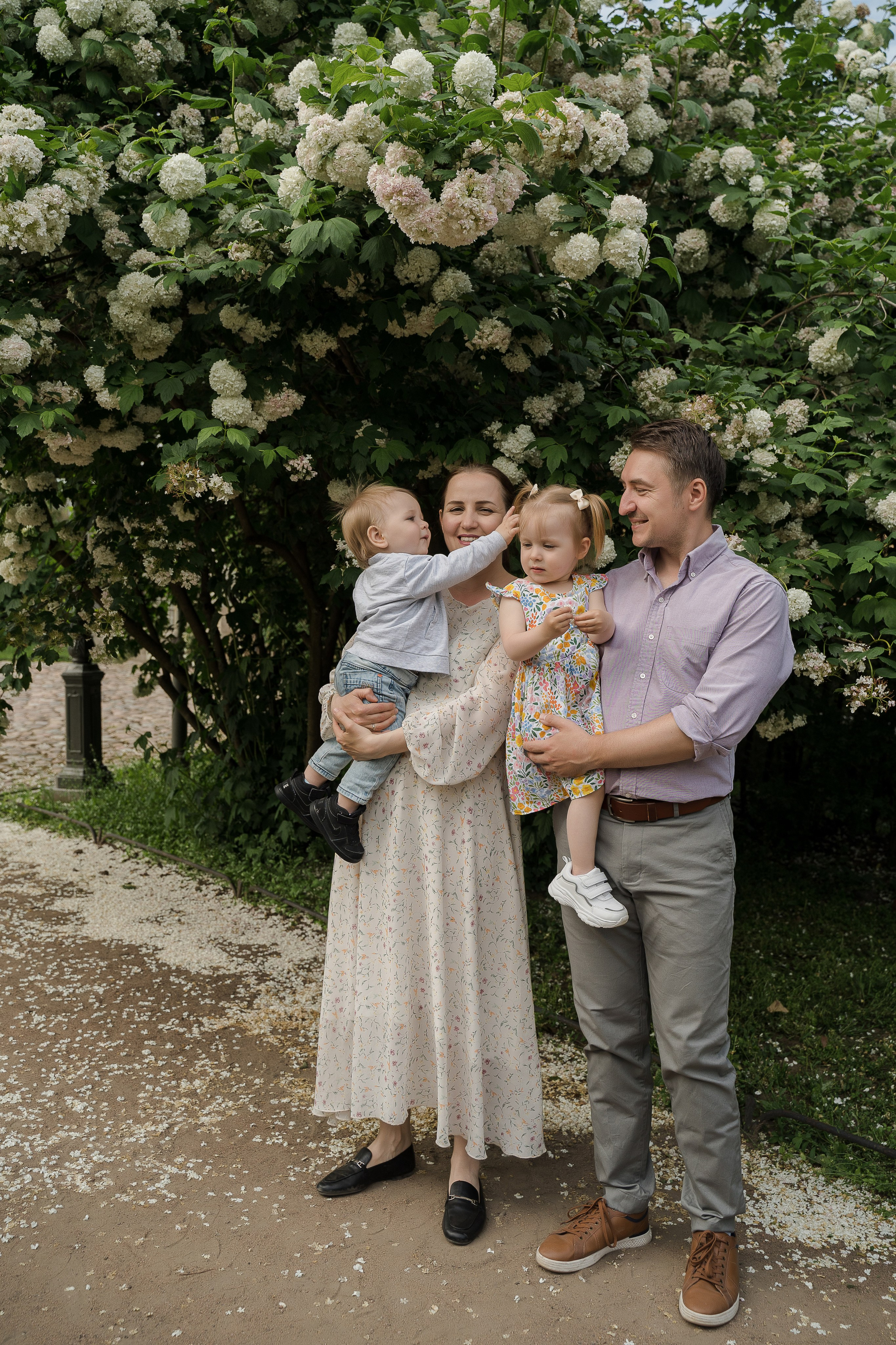Семейная фотосессия в Санкт-Петербурге в Польском саду усадьбы Державина. Свадебный и семейный фотограф в Пушкине и Санкт-Петербурге Мария Филиппова