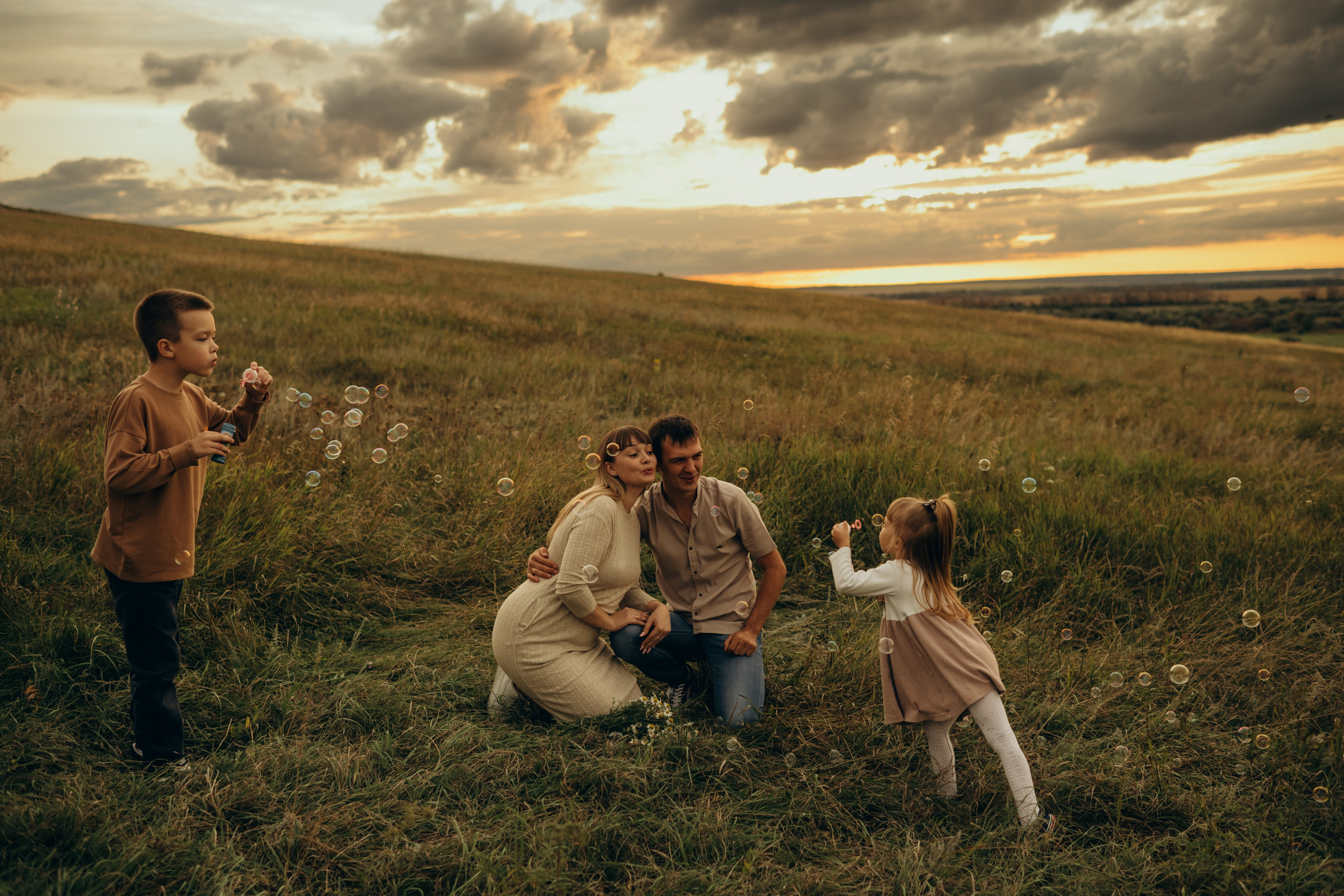 Даша Даня Ксюша Илья Саша и Ева. Свадебный и семейный фотограф в Самаре Головань Наталья