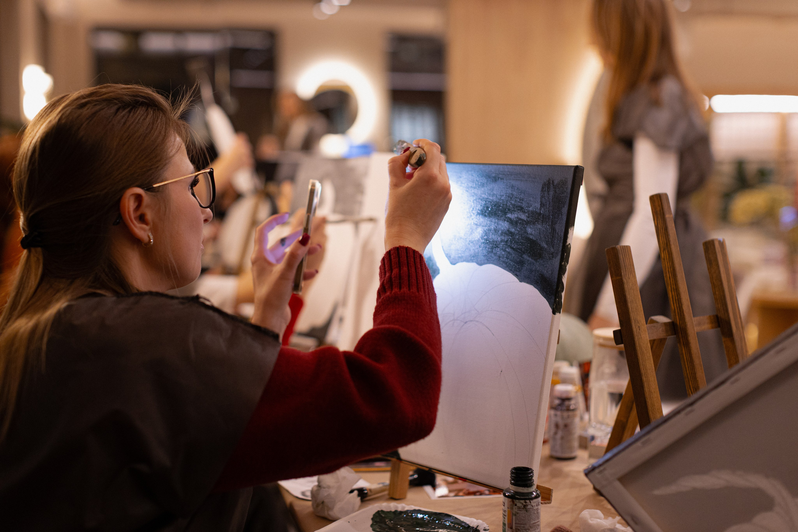 МК Тыква в кафе Здрасте. Анастасия Ракчеева Художник