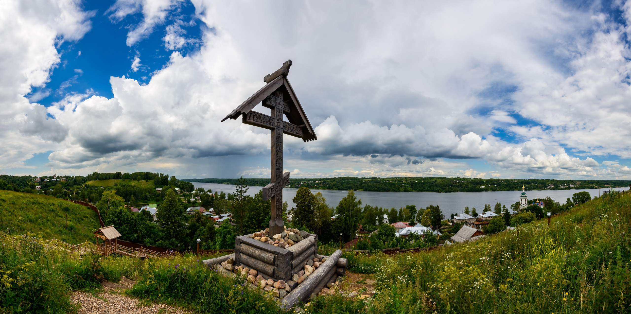 Плёс — жемчужина Золотого кольца России. Пейзажный фотограф Сергей Пестерев. Фото природы