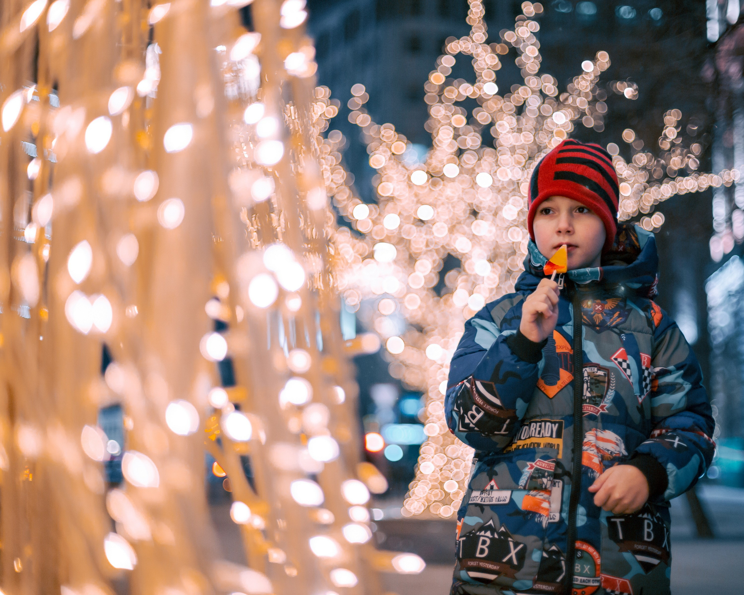 На прогулке