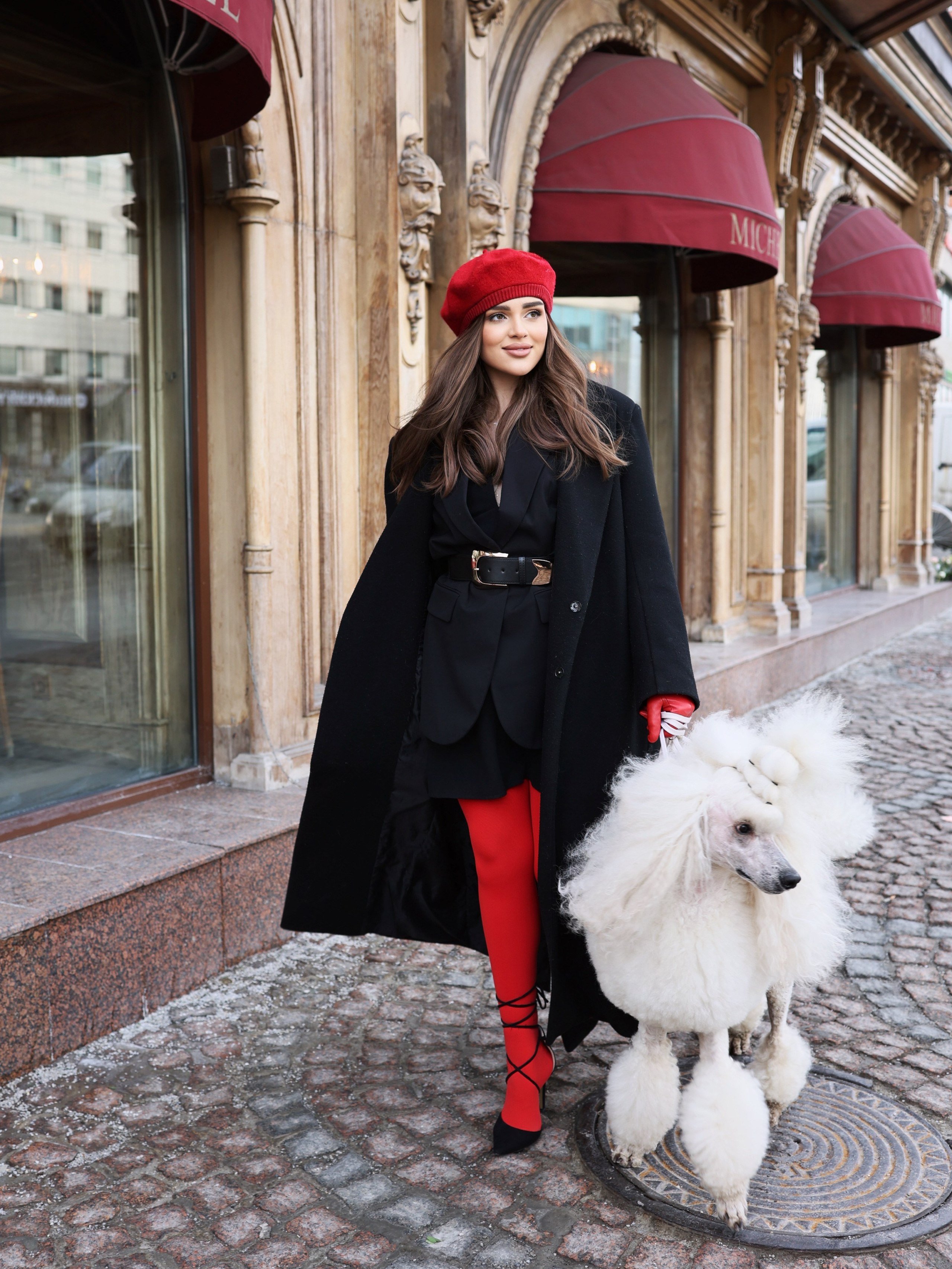 Мария прогулка с питомцем. Свадебный и семейный фотограф Москва и Московская область