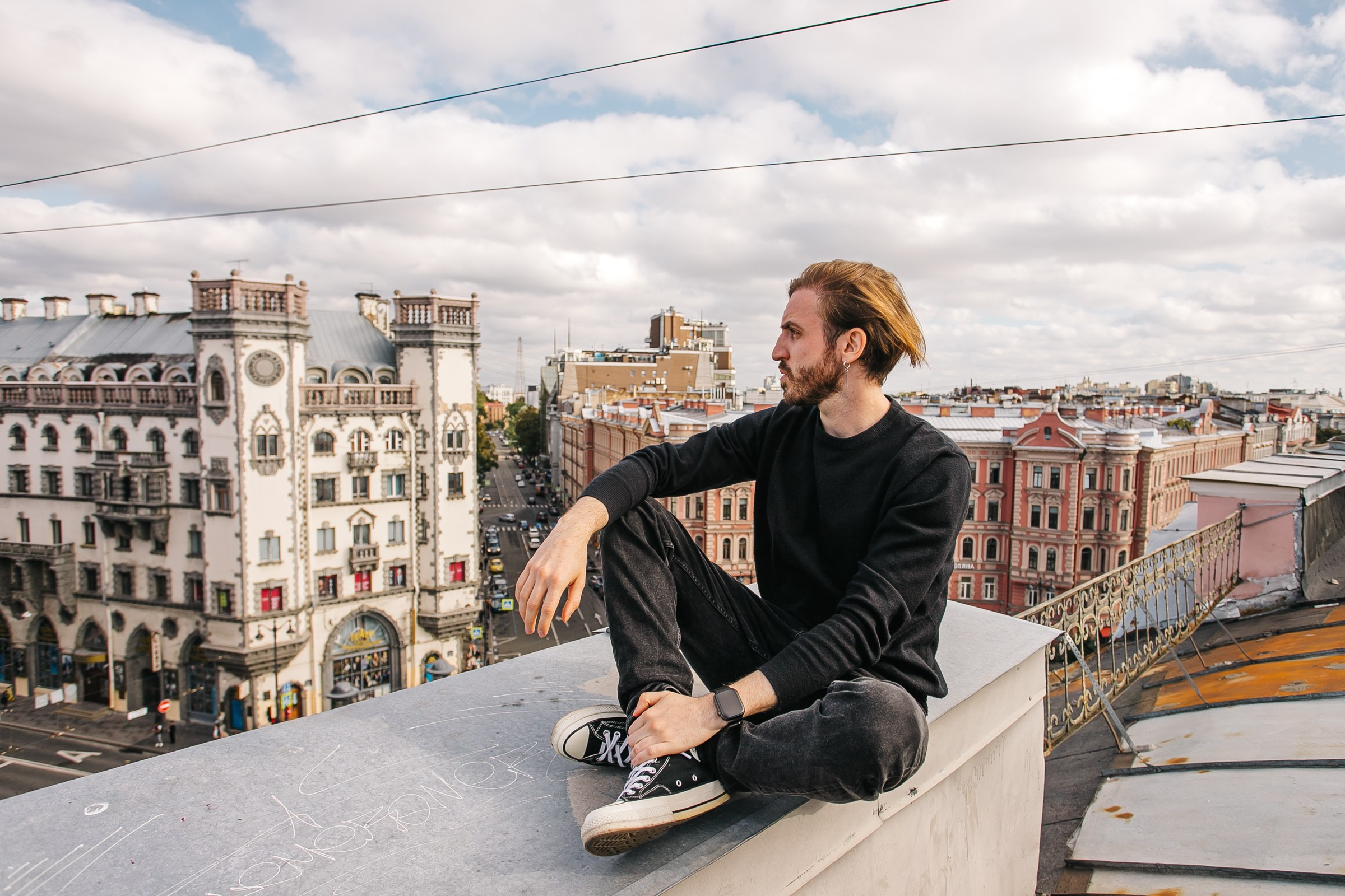 Прогулка по крышам. Фотограф в Санкт-Петербурге Юлия Ласкари