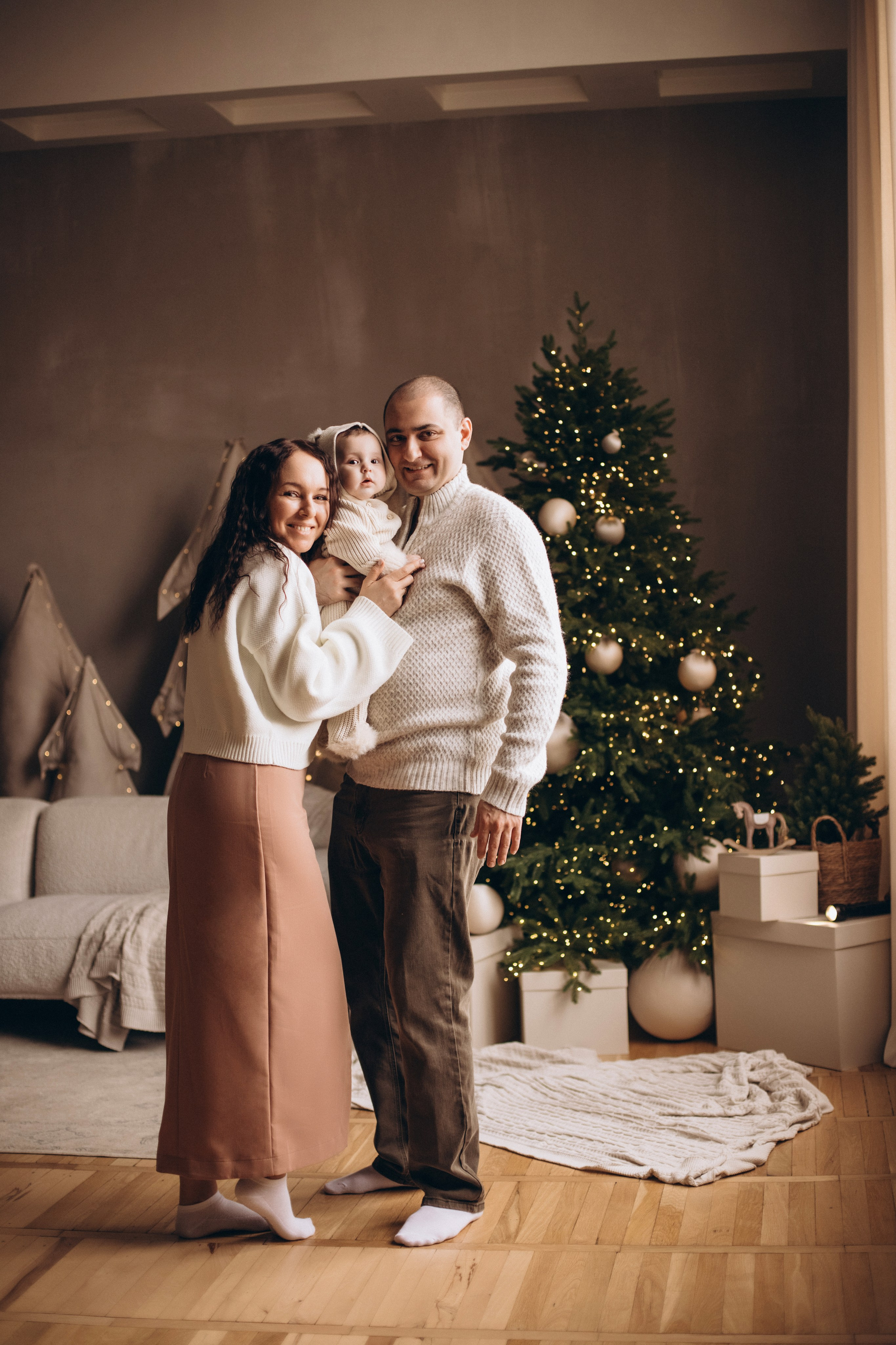 Самый первый Новый год. Семейный и детский фотограф в Краснодаре Катя Гор