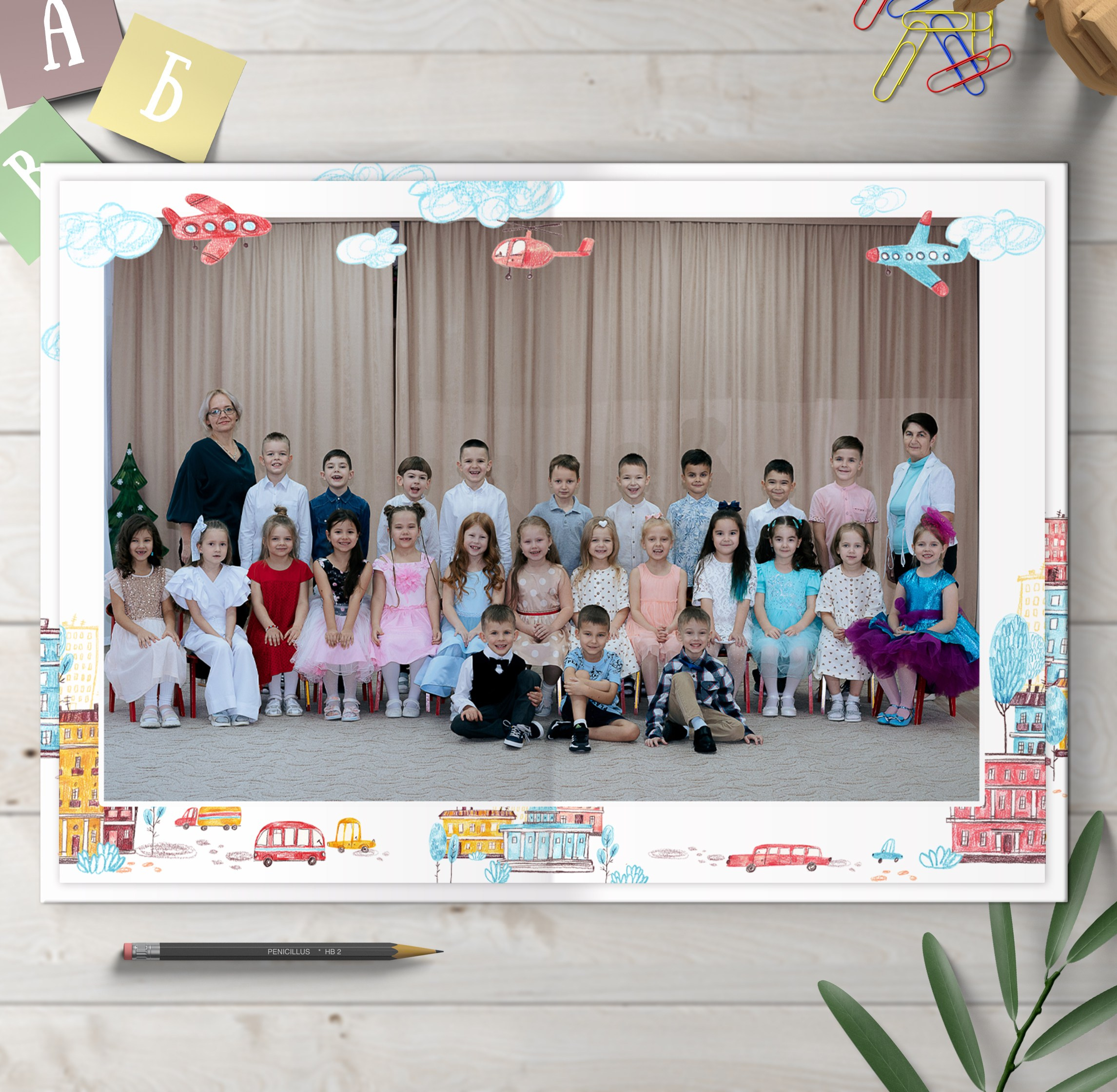 Альбомы для детских садов. Школьный фотограф в Челябинске. Выпускные фотоальбомы