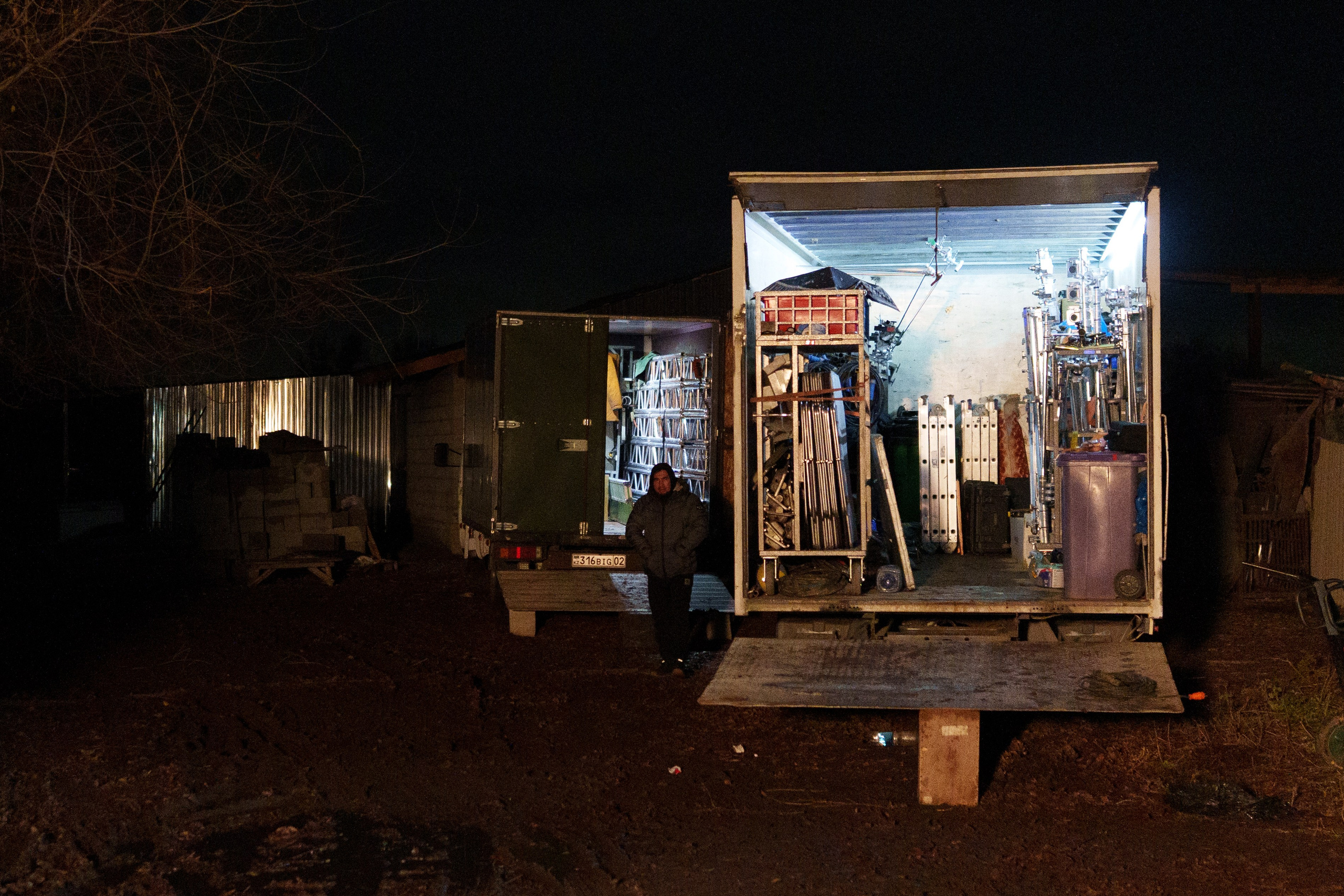 Бекстейдж сьемки кино. Профессиональная съемка в Алматы