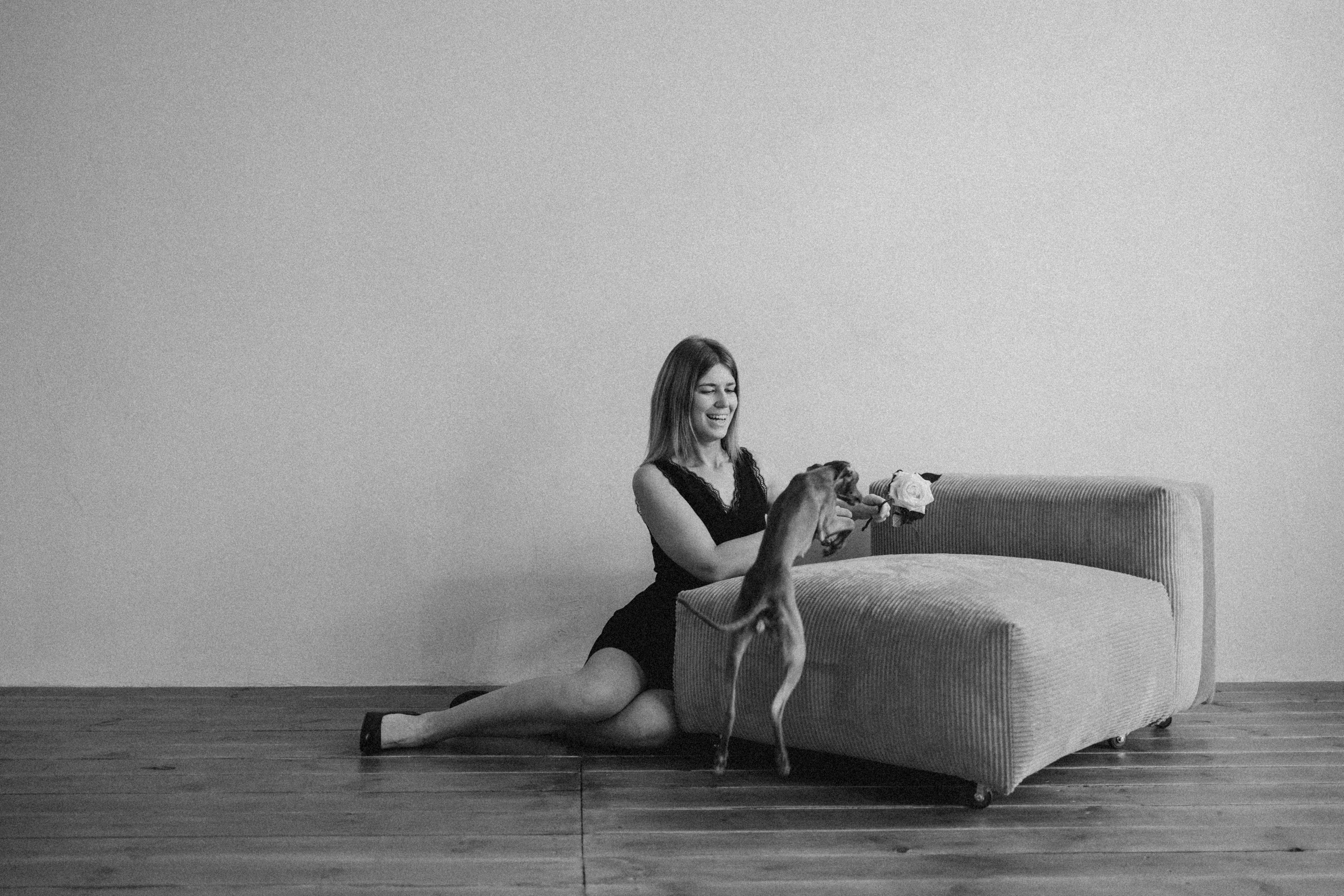 Ксюша и Луна. Фотограф — Анималист | Санкт-Петербург