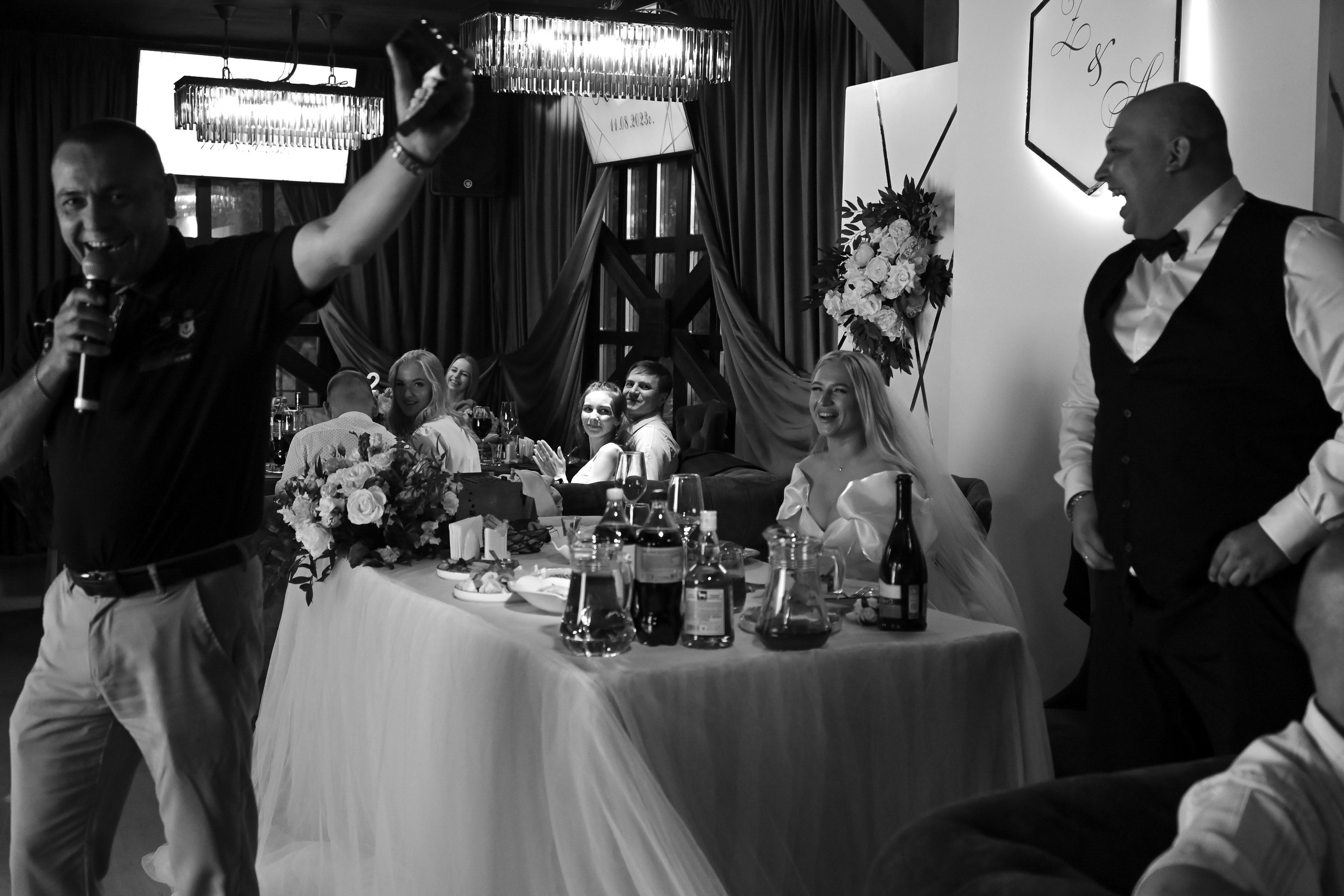 Black and white film. <3