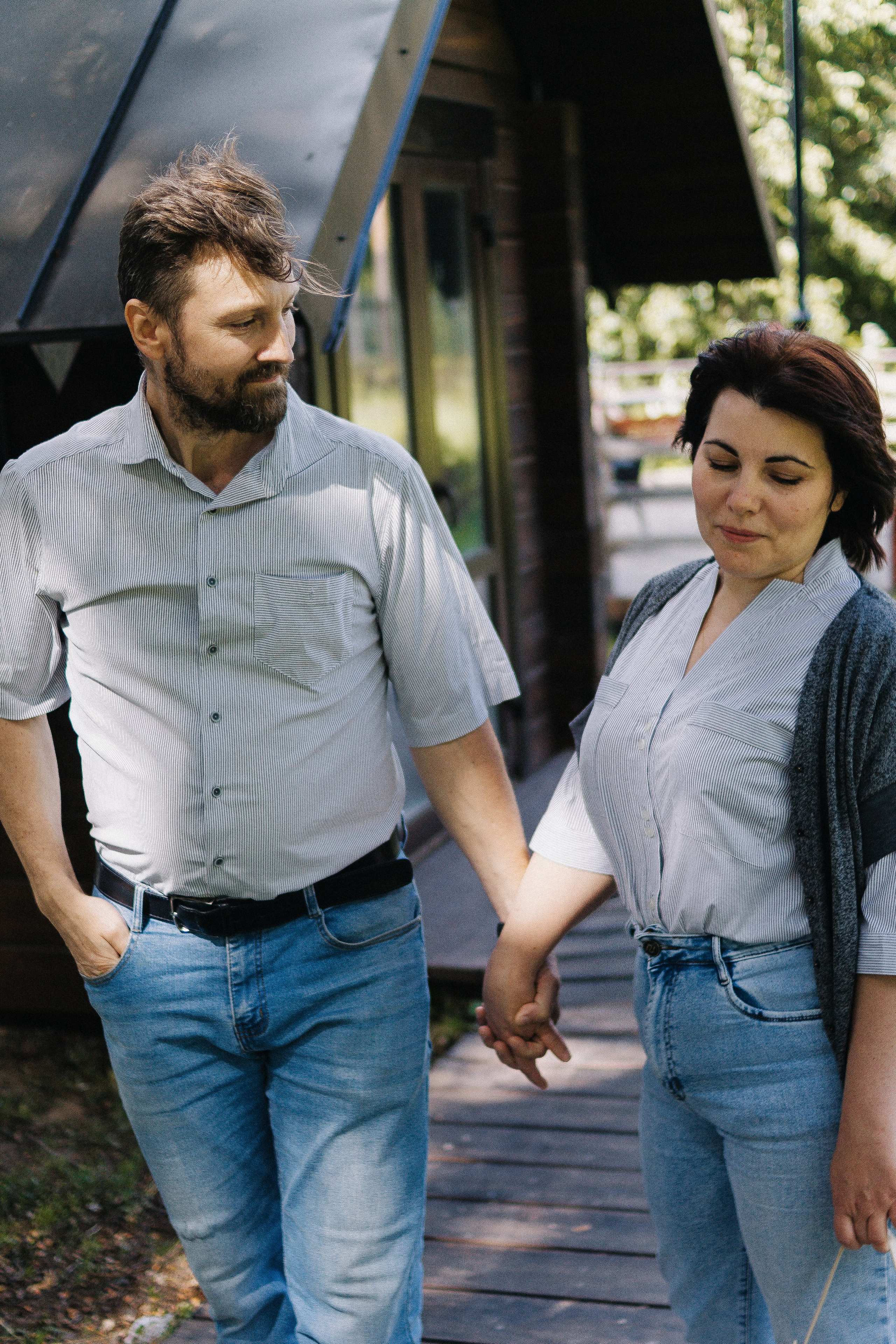 Парная съёмка в парке. Фотограф Ногинск | Черноголовка Ева Быковских