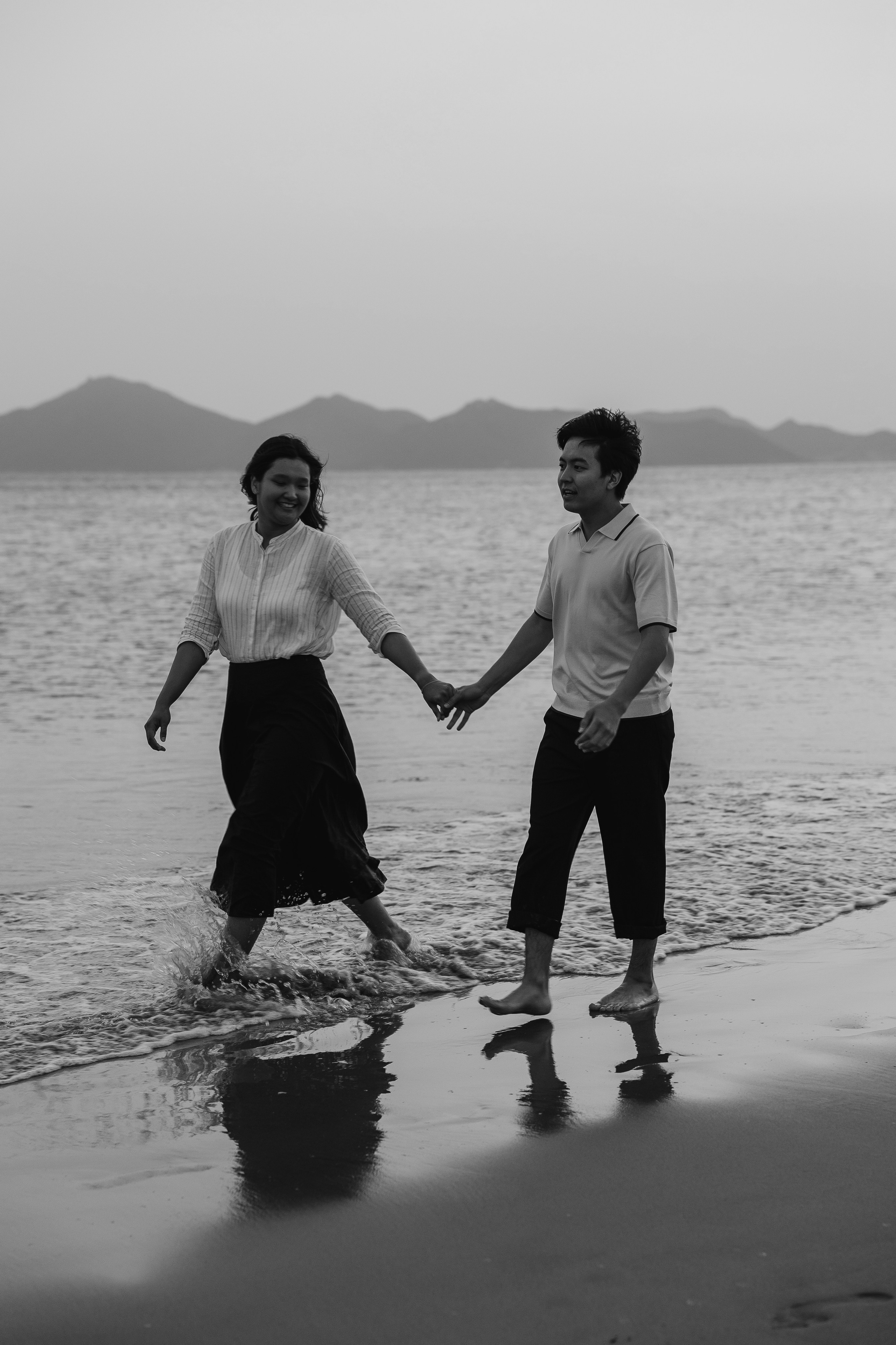 This is an evening walk of lovers. Your photographer in Busan (South Korea) Aleksandra Anufriy