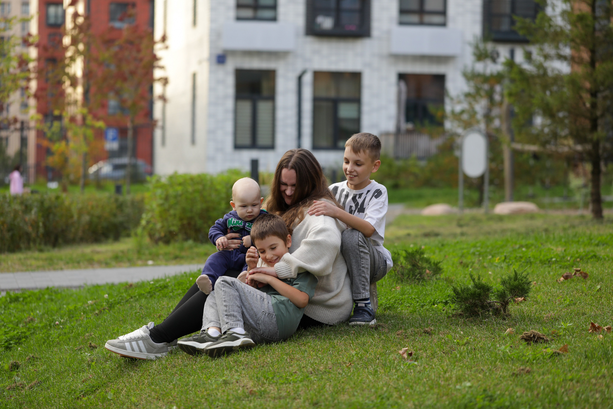Семья Марины. Фотограф Ксения Есенина Москва