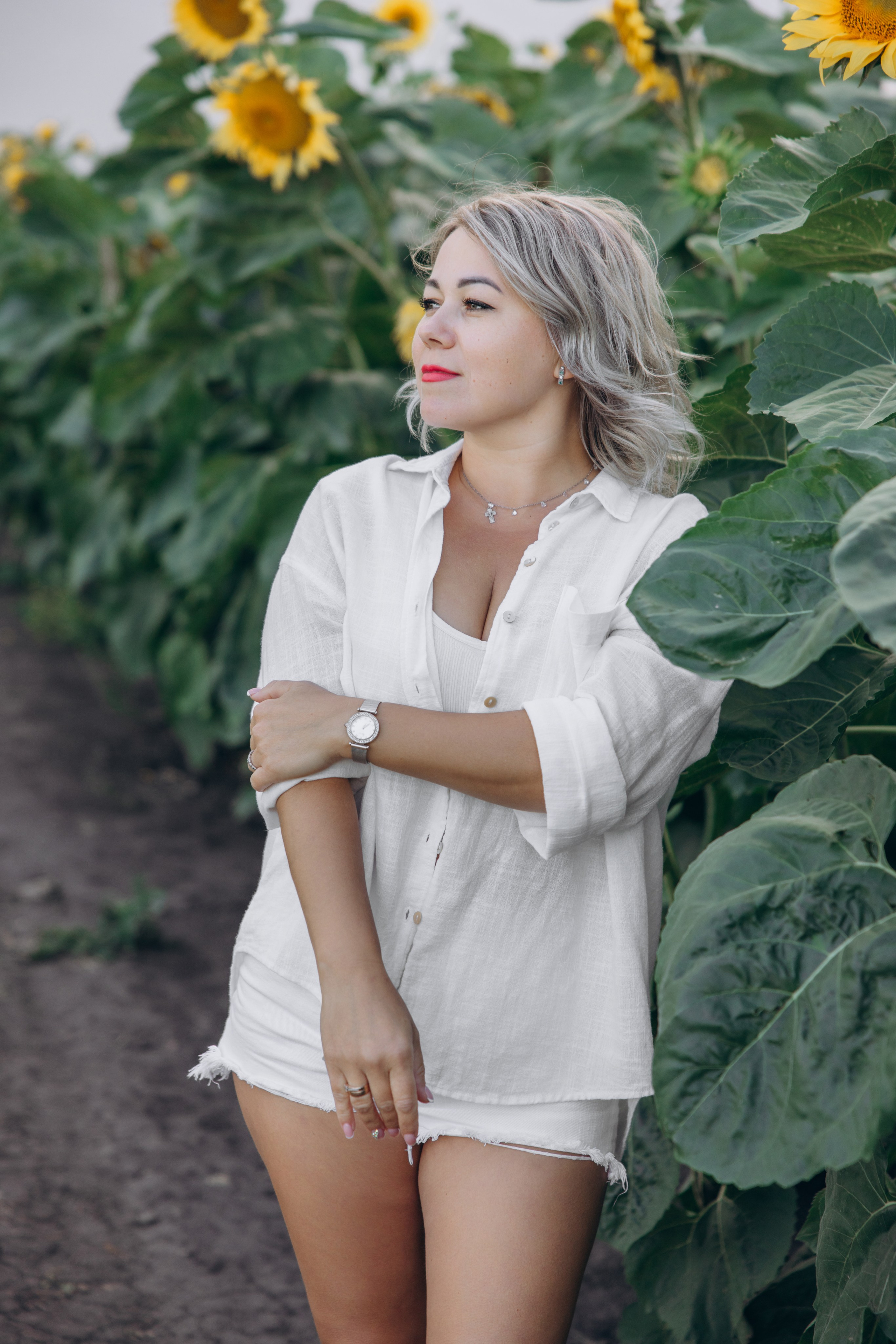 Кристина в Подсолнухах. Фотограф в Красноярске Евдокимова Анастасия