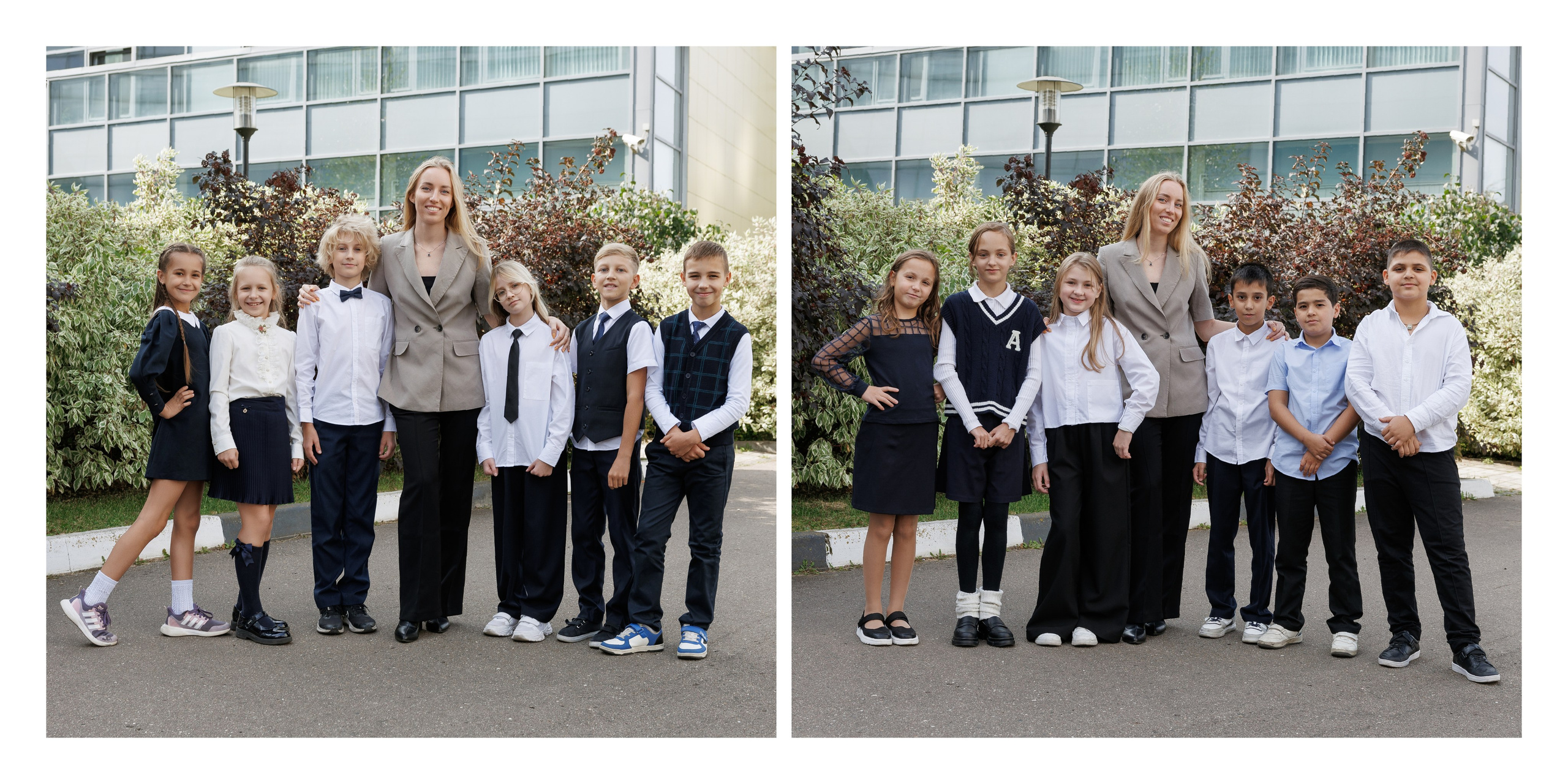 4-й класс (альбом на улице). Выпускные альбомы, школьные фотографии, детский сад, Москва и Московская область