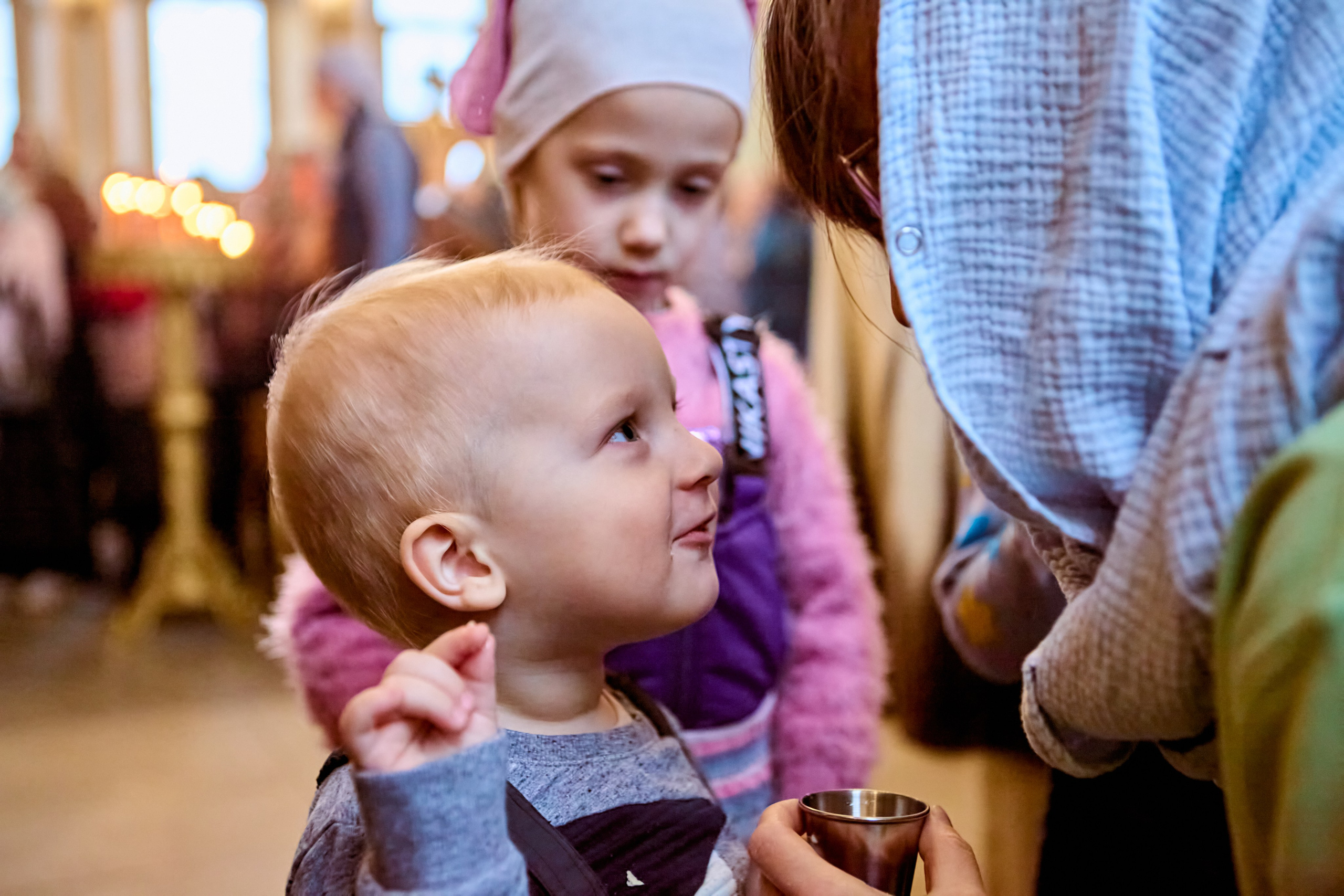 Фотографии во время богослужения