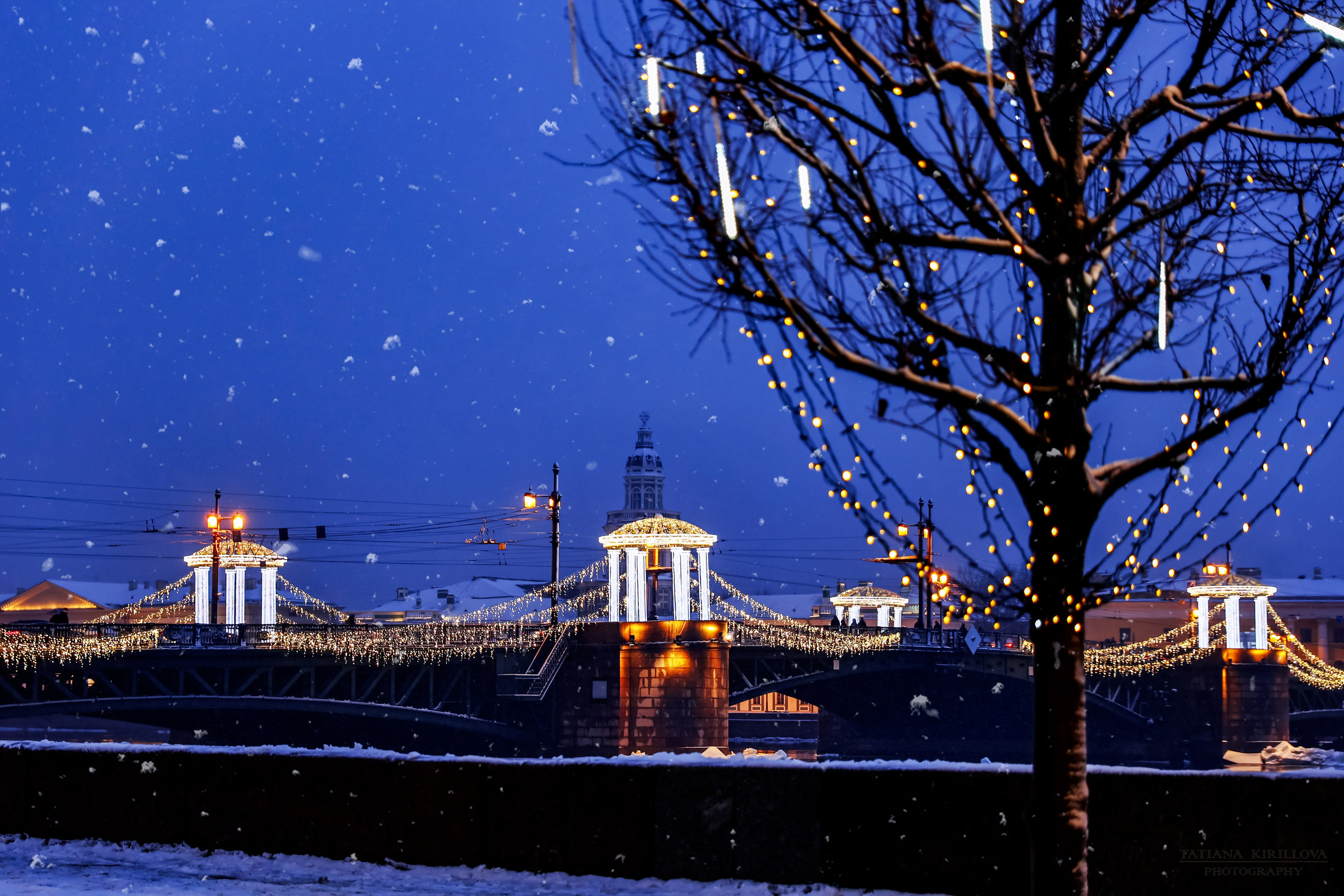 Праздничный город. Фотограф — Татьяна Кириллова, г. Санкт-Петербург