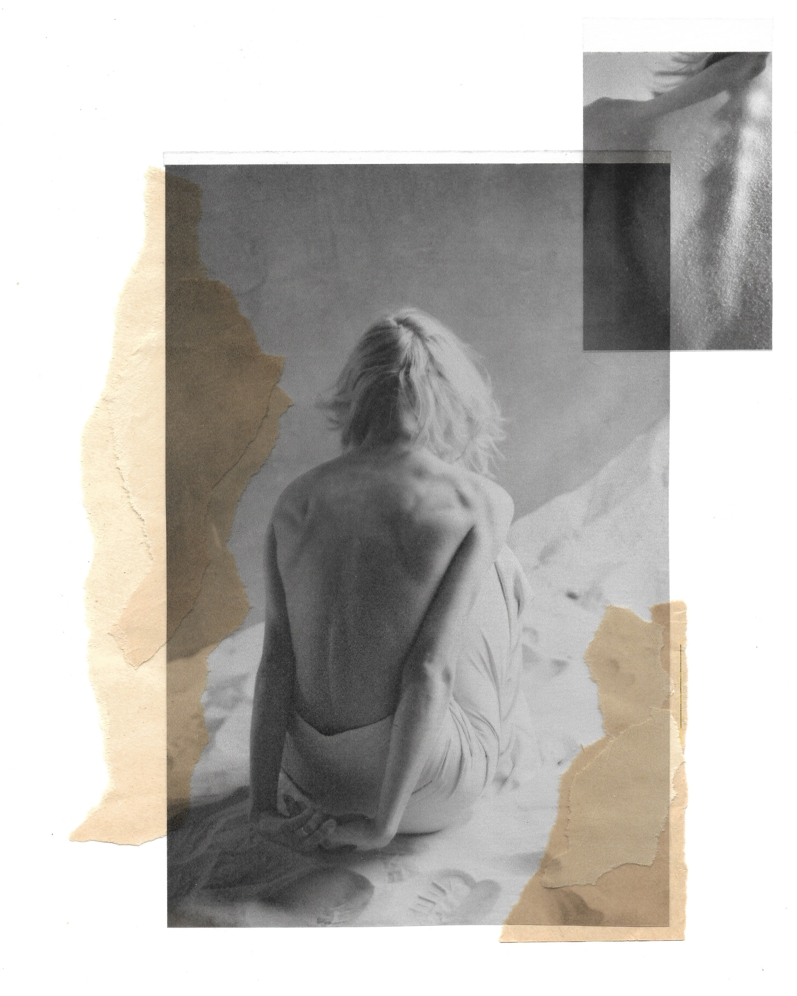 Портфолио с коллажами