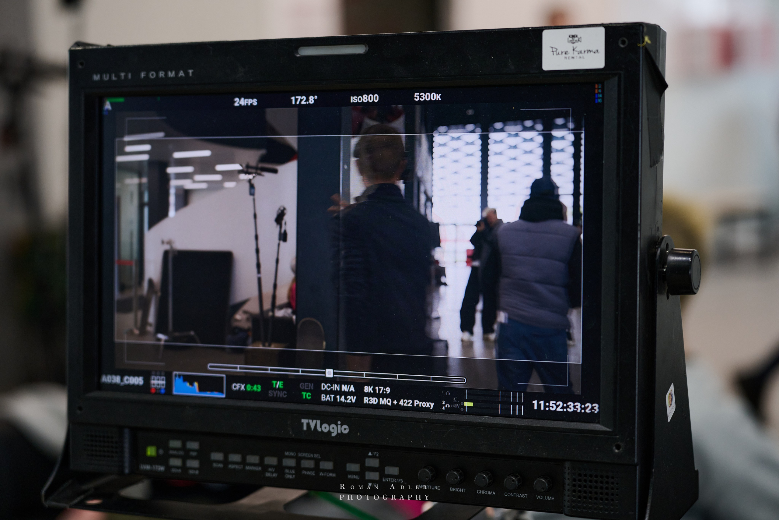 Репортаж со съёмок фильма «Своя в доску». Фотограф Роман Адлер