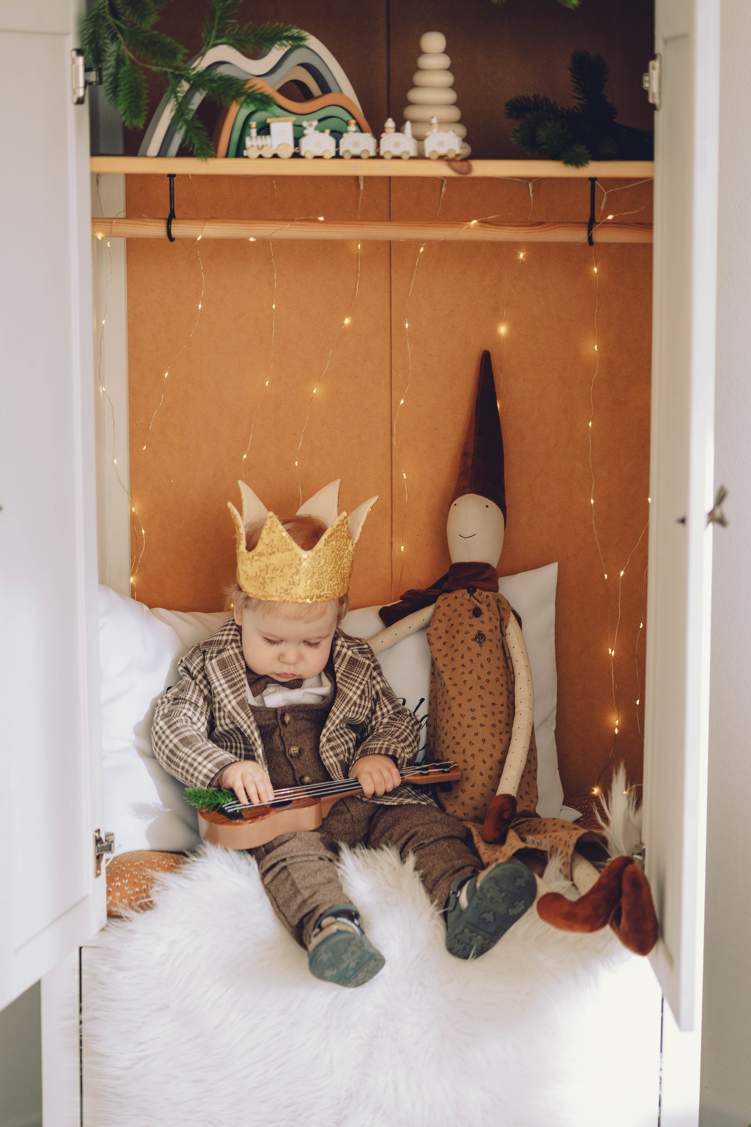 Новогодняя в студии. Семейный фотограф в Дзержинске Наталья Лаэтина