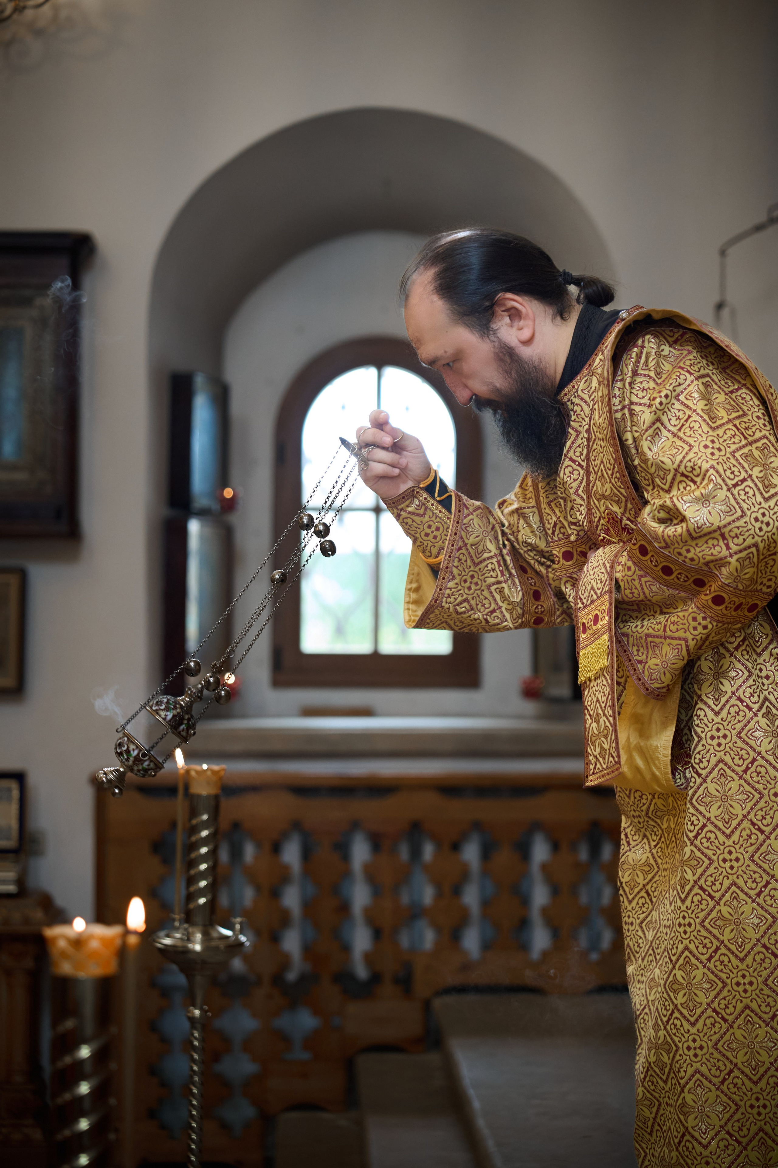 Литургия на китайском языке. Фотограф в Москве