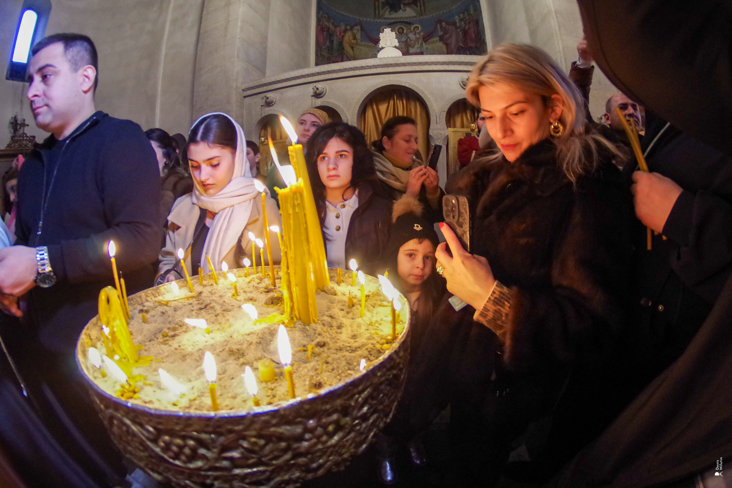 19 числа на Крещении. Портретный фотограф Денис Милютин